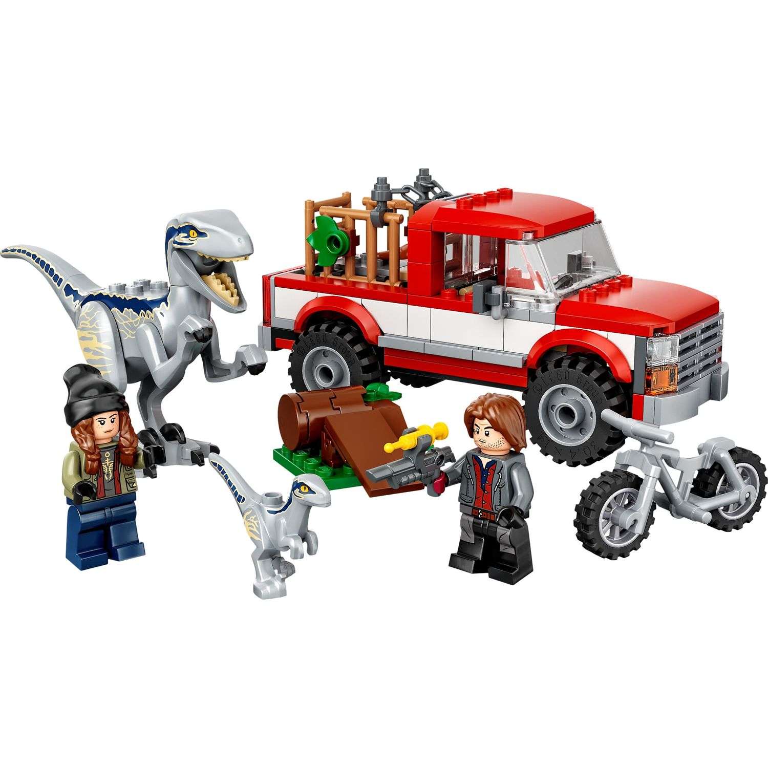 Конструктор LEGO Jurassic World Блу и поимка Велоцираптора 181 дет. - фото 2