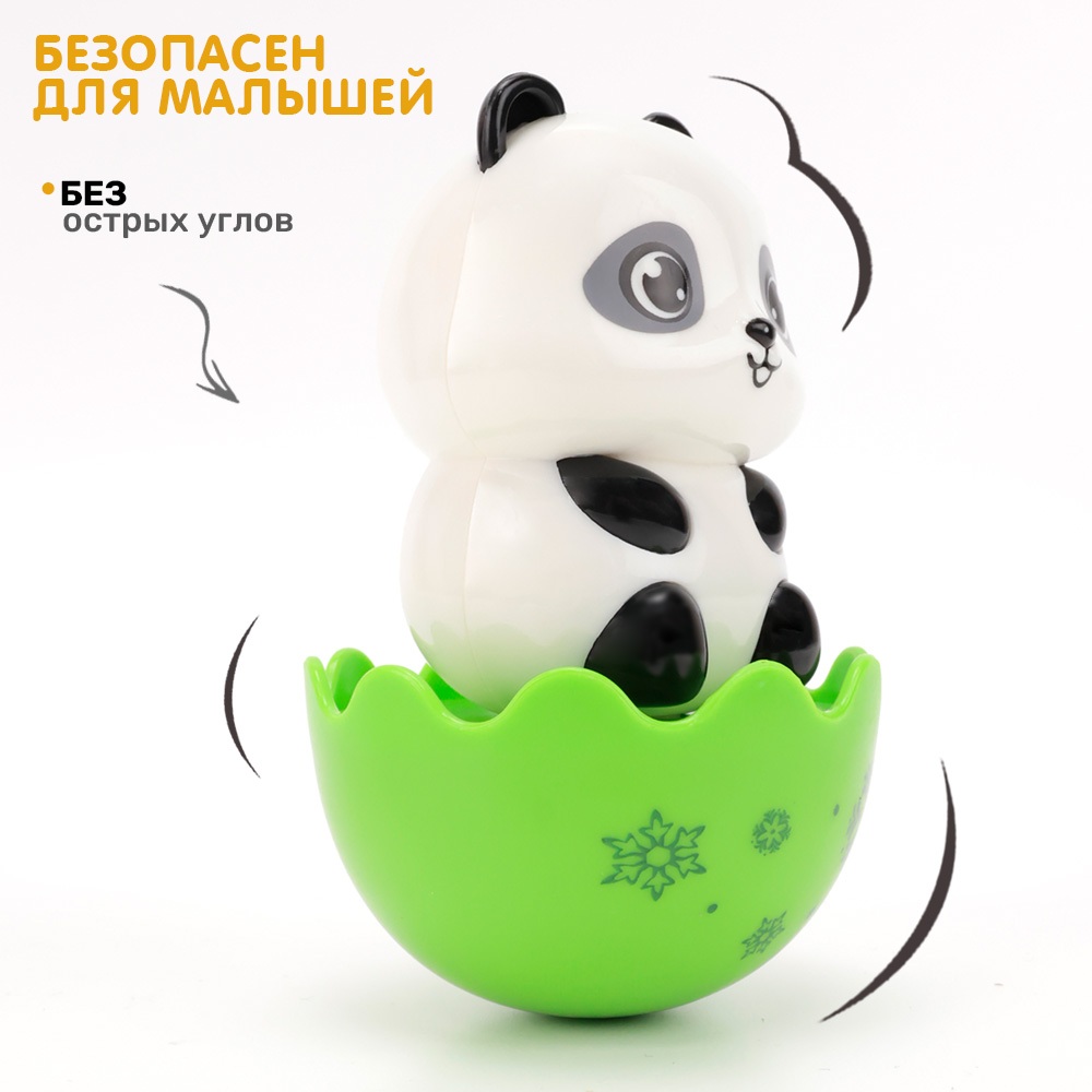 Игрушка TIPTOPOLIS неваляшка Панда - фото 3