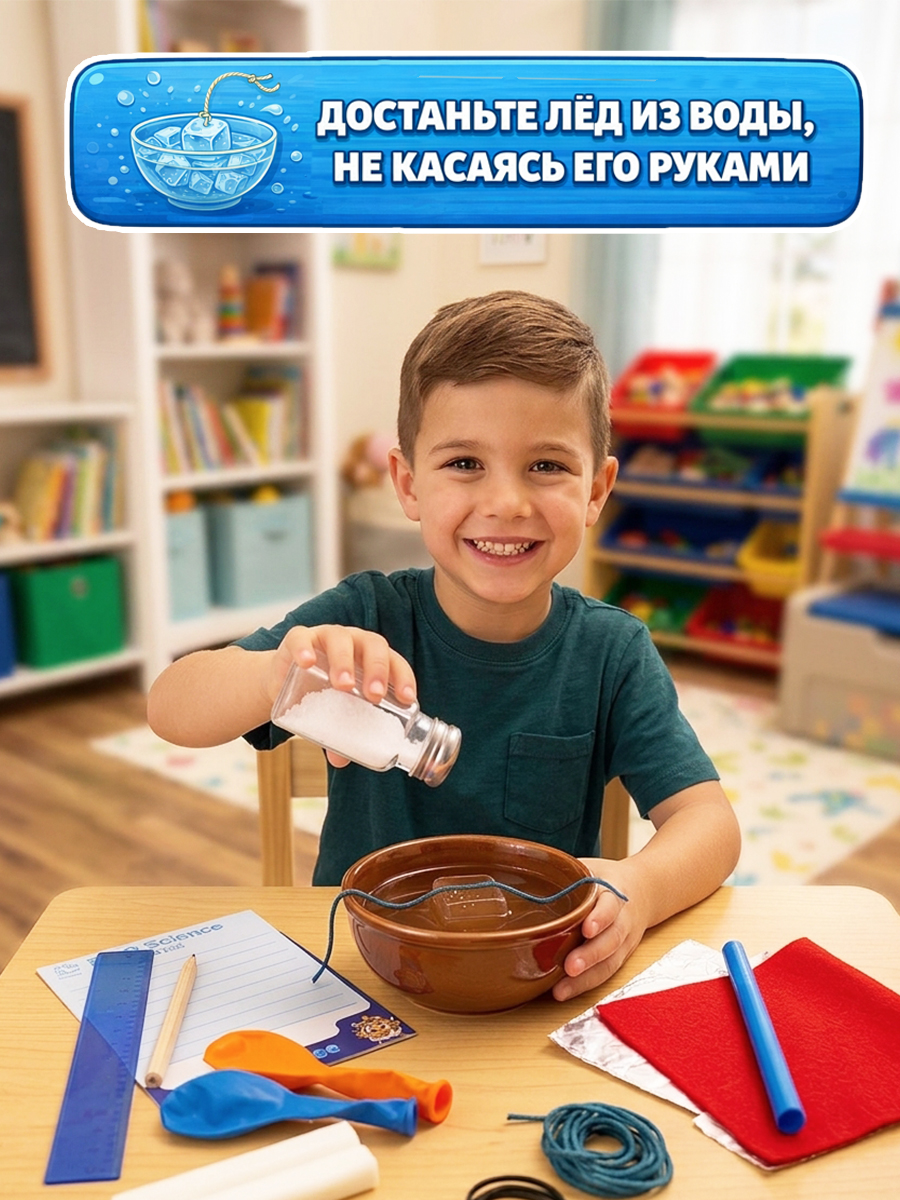 Набор для опытов Профессор Эйн Эксперимент с теплом - фото 3