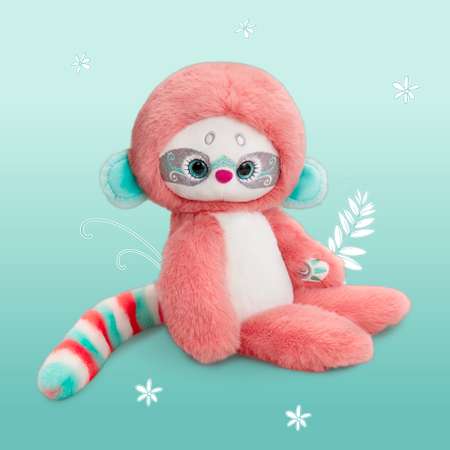 Мягкая игрушка BUDI BASA Лори Колори Моммо персиковый 25 см LR25-13