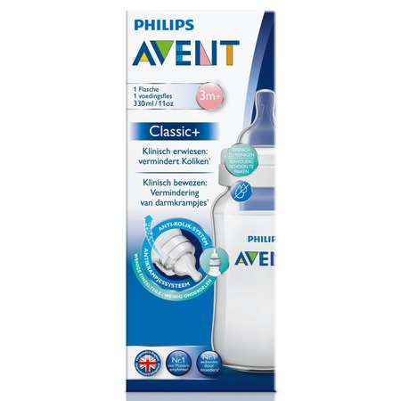 Бутылочка Philips Avent Classic+ 330 мл