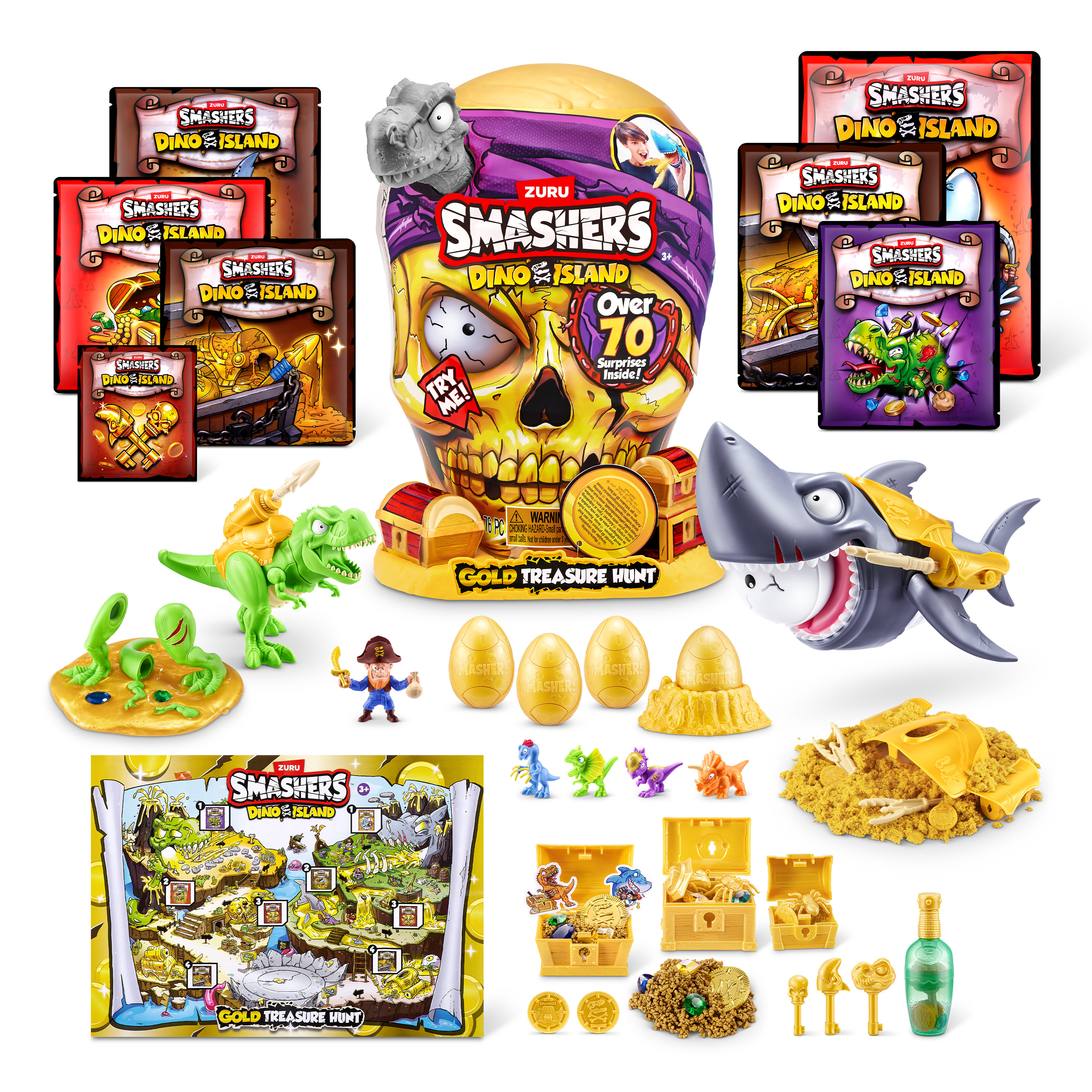Игровой набор Zuru Smashers Остров динозавров - фото 12
