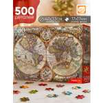Пазл Рыжий кот Древняя карта мира 500 эл.