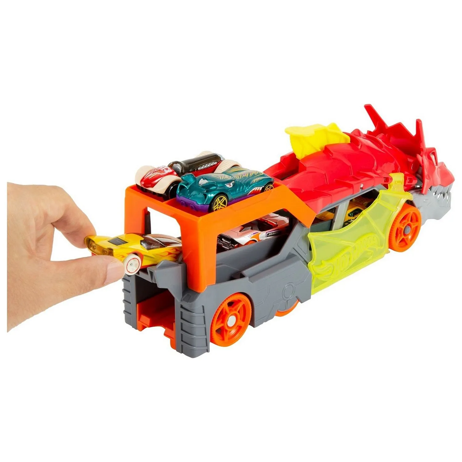 Грузовик Hot Wheels Разъяренный Дракон GTK42 - фото 4