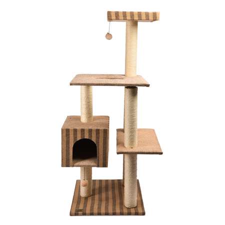 Площадка игровая для кошек FAUNA Tomme Бежевый-Коричневый FICP-500-9207