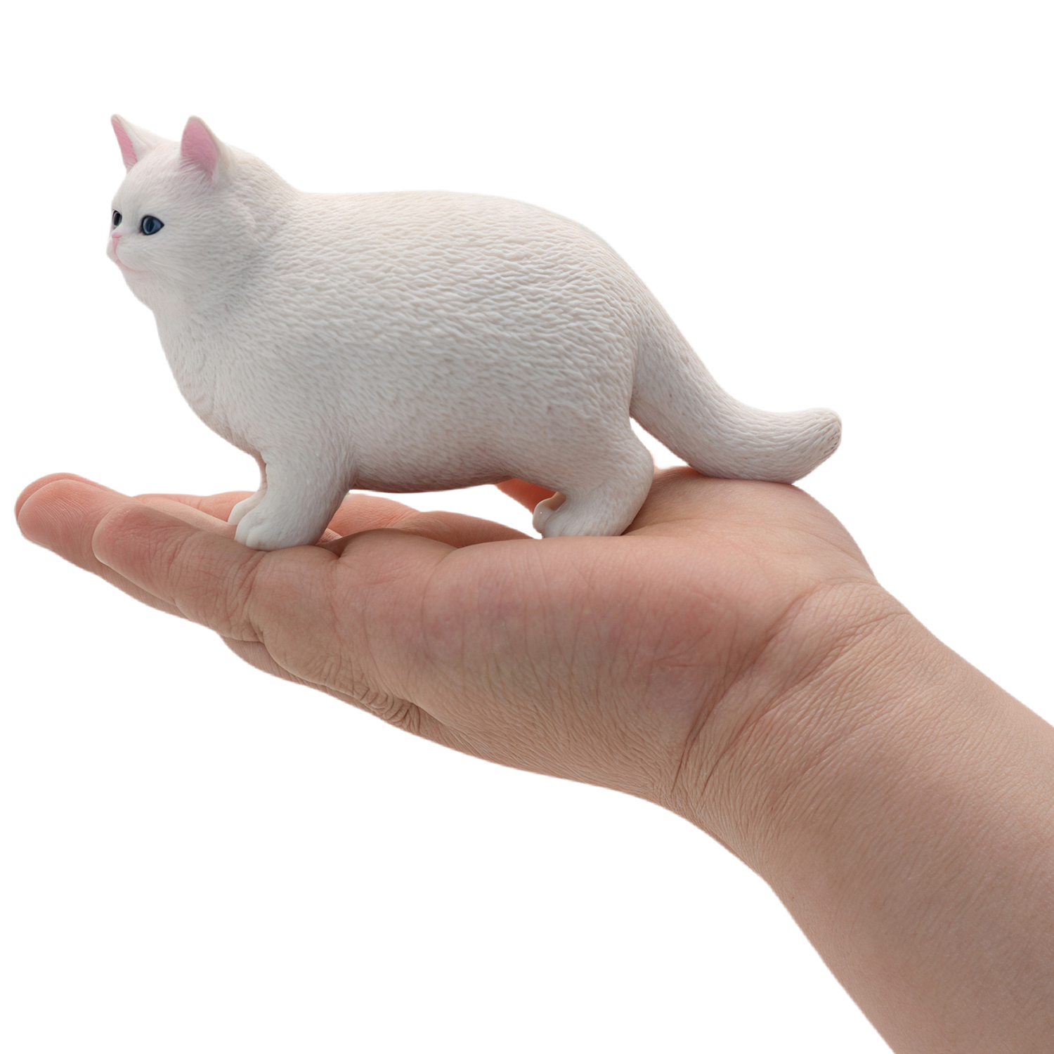 Фигурка Детское Время Толстая Белая Кошка (стоит) - фото 2
