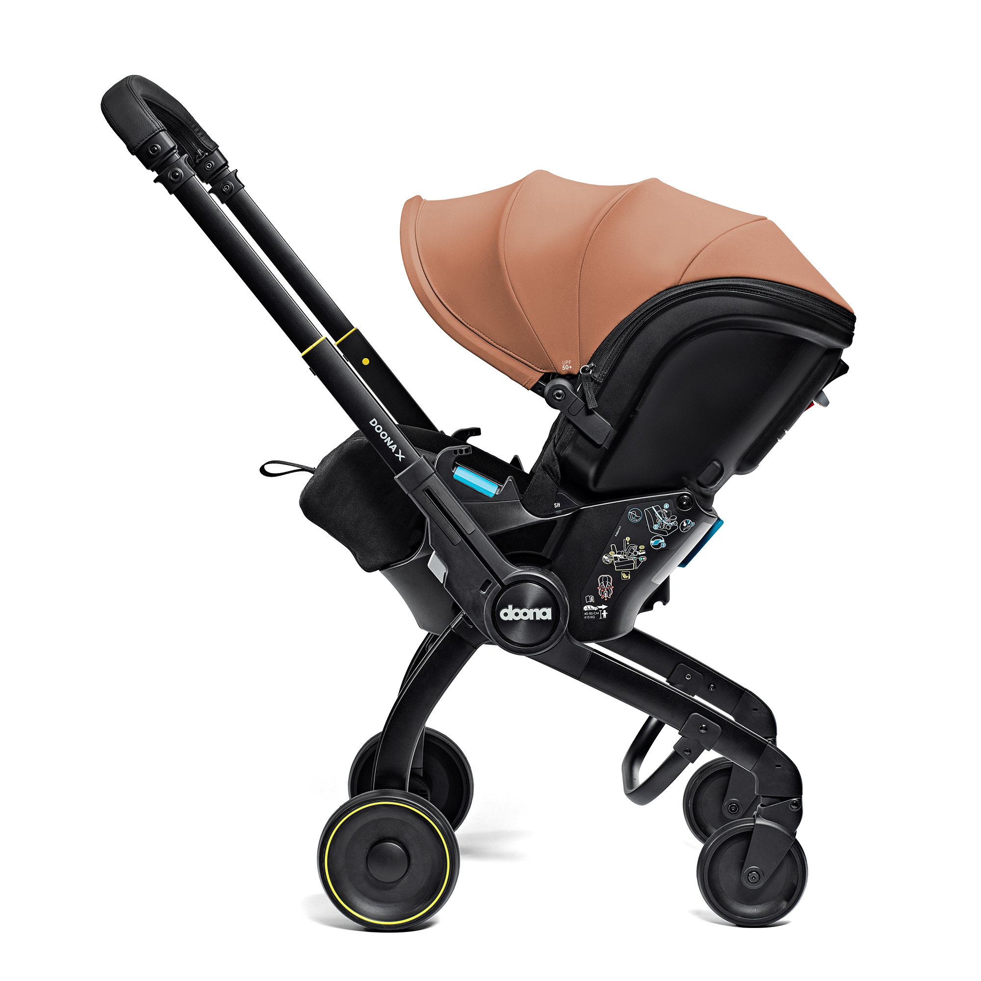 Автокресло Doona Doona X, цвет: Terracotta Isofix 0 (0 -13 кг) коричневый - фото 30