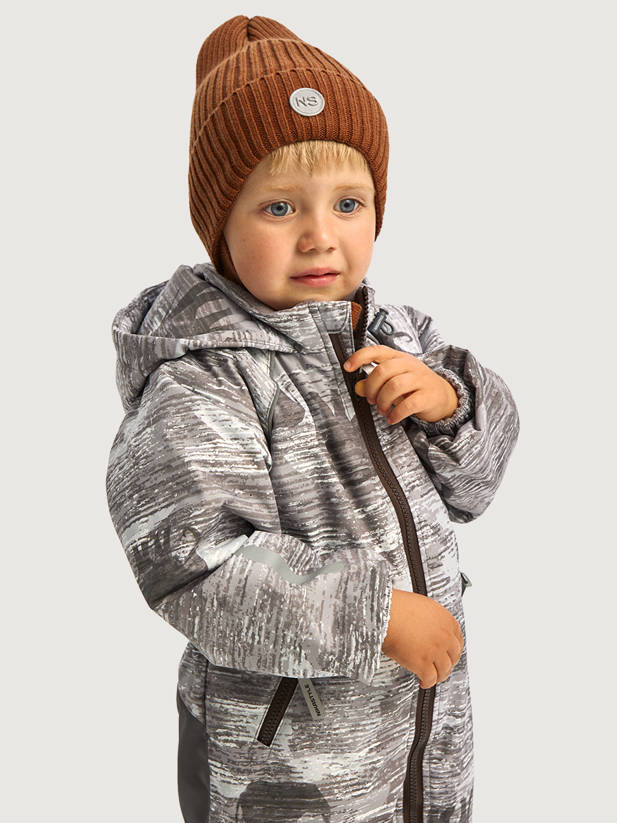 Комбинезон NIKASTYLE 8м1126 орех/асфальт - фото 4