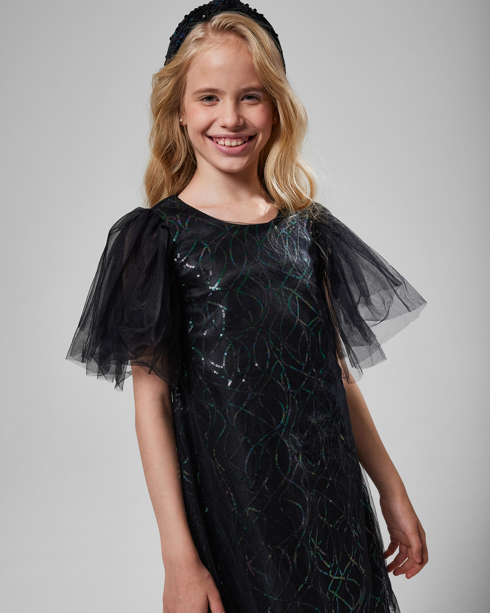 Платье Orsolini с пайетками W24OR4-NY-64tg-99 - фото 7