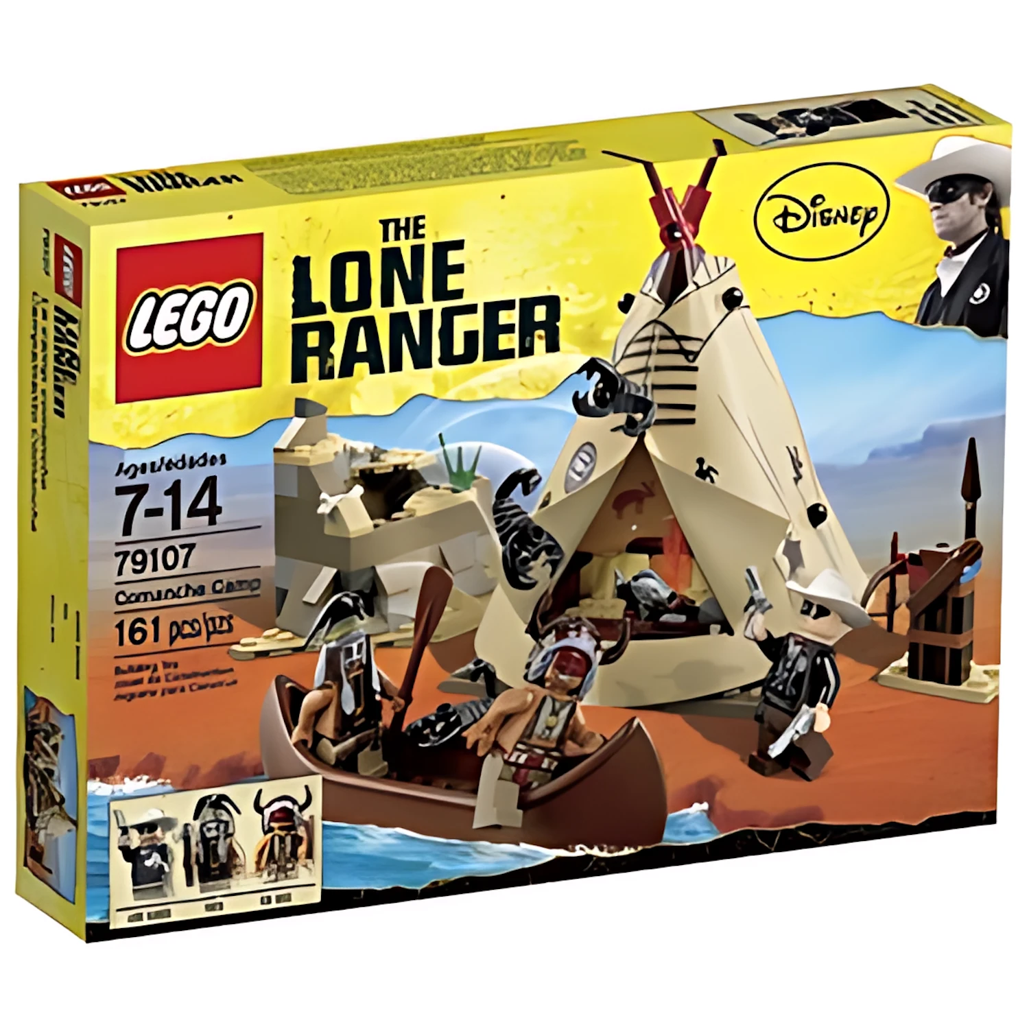 Изображение товара Конструктор LEGO The Lone Ranger 79107 Лагерь команчи - для мальчиков 7-14 лет Изображение товара Конструктор LEGO The Lone Ranger 79107 Лагерь команчи - для мальчиков 7-14 лет
