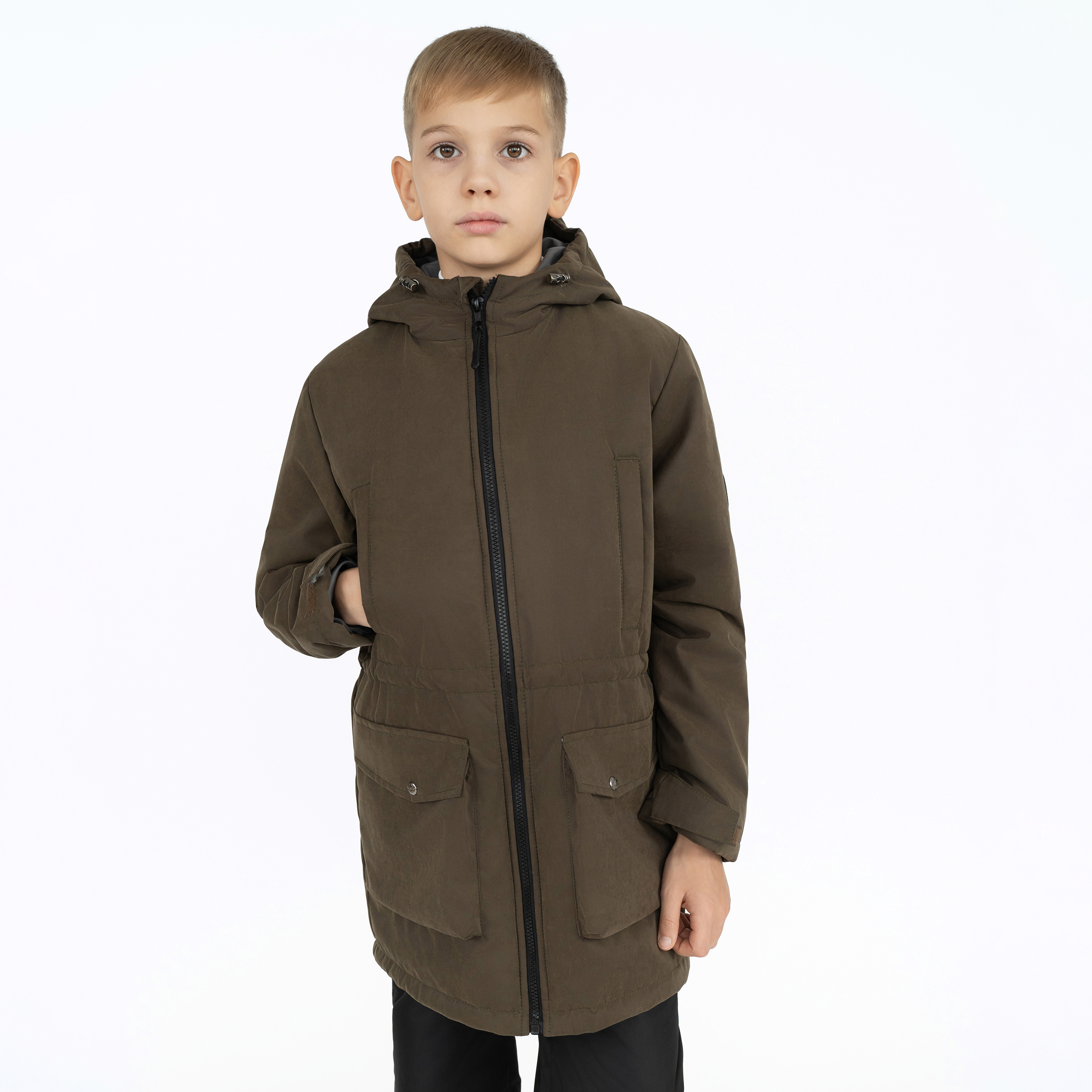 Куртка Arctic kids 70-035 хаки - фото 24