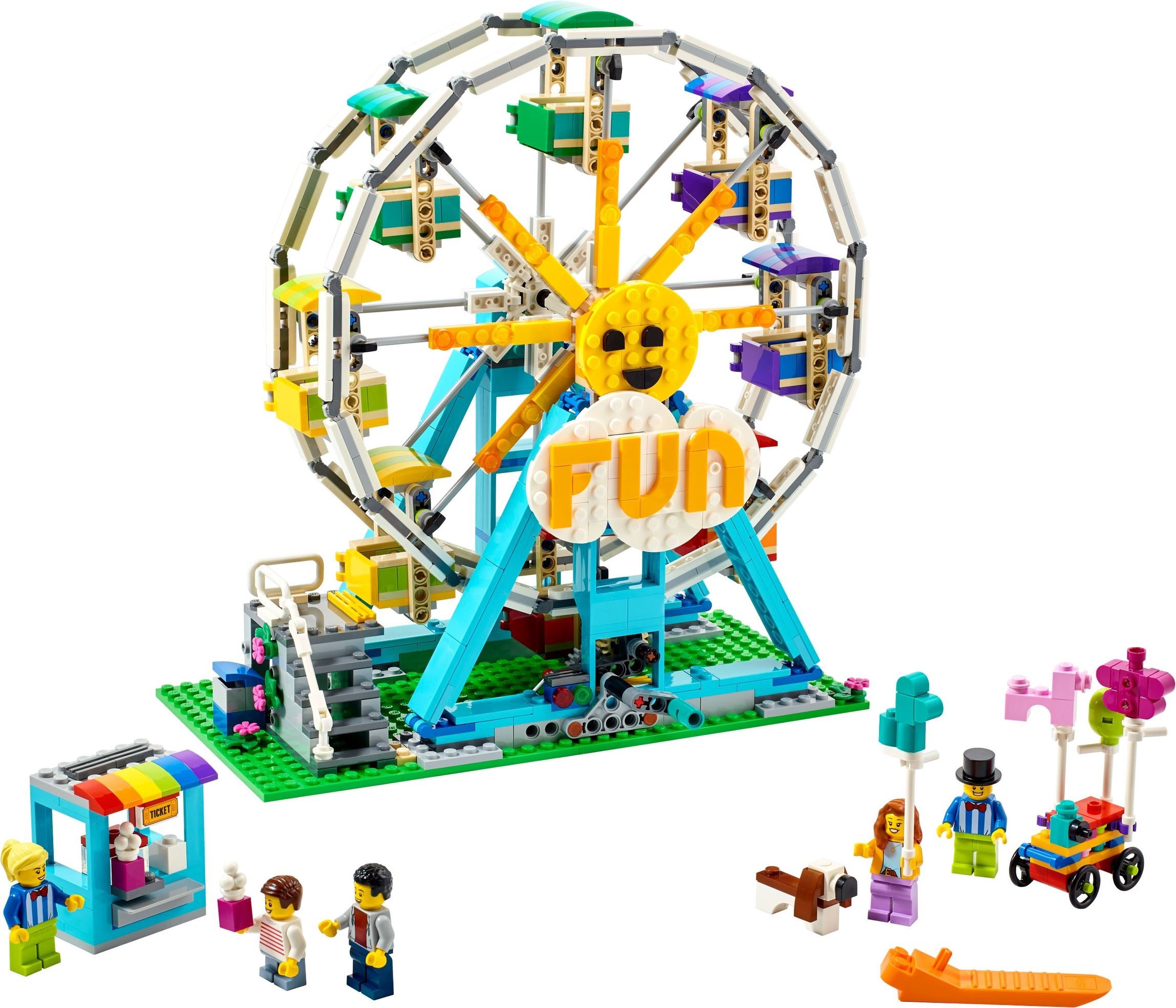 Конструктор LEGO Creator Колесо обозрения 1002 дет. - фото 2