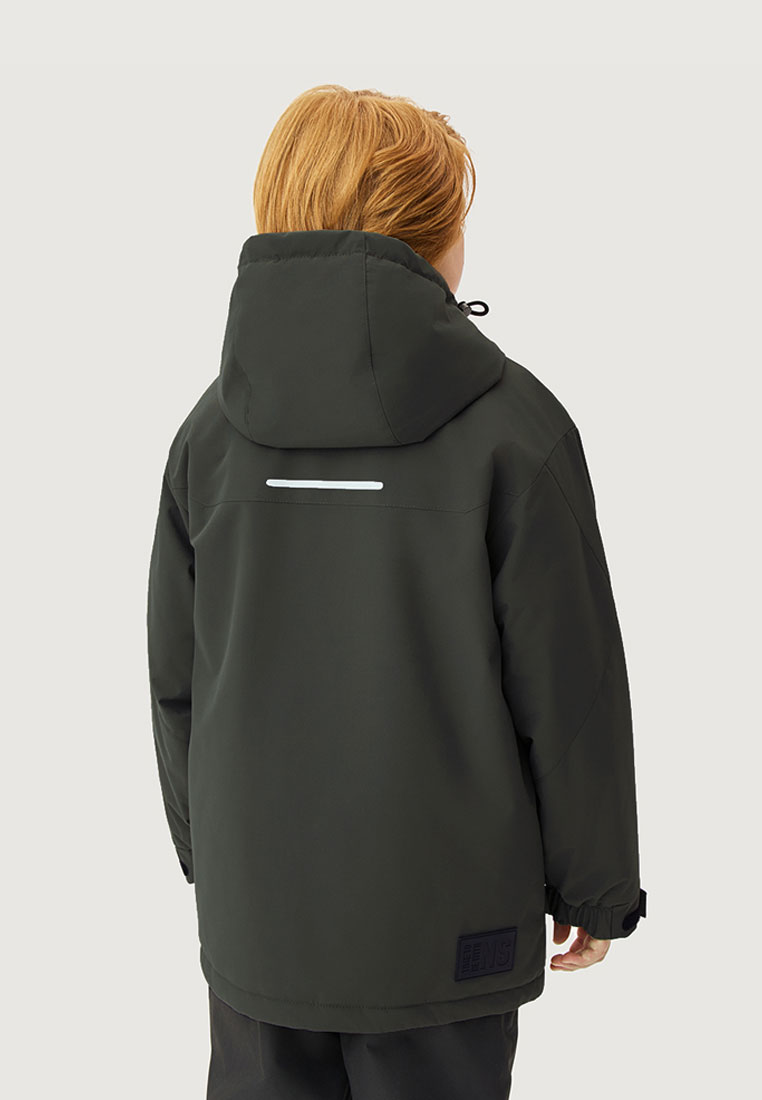 Парка NIKASTYLE п4м4326 хаки - фото 3