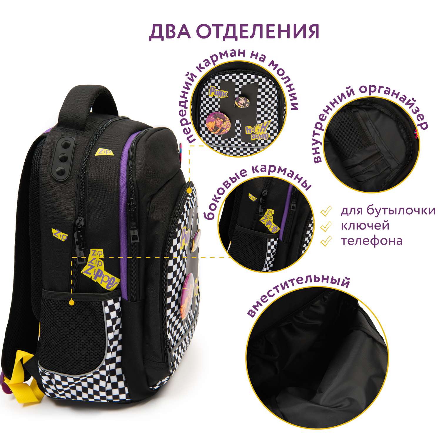 Рюкзак Erhaft Панк - фото 2