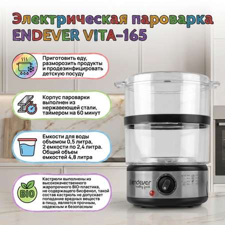 Пароварка ENDEVER Vita