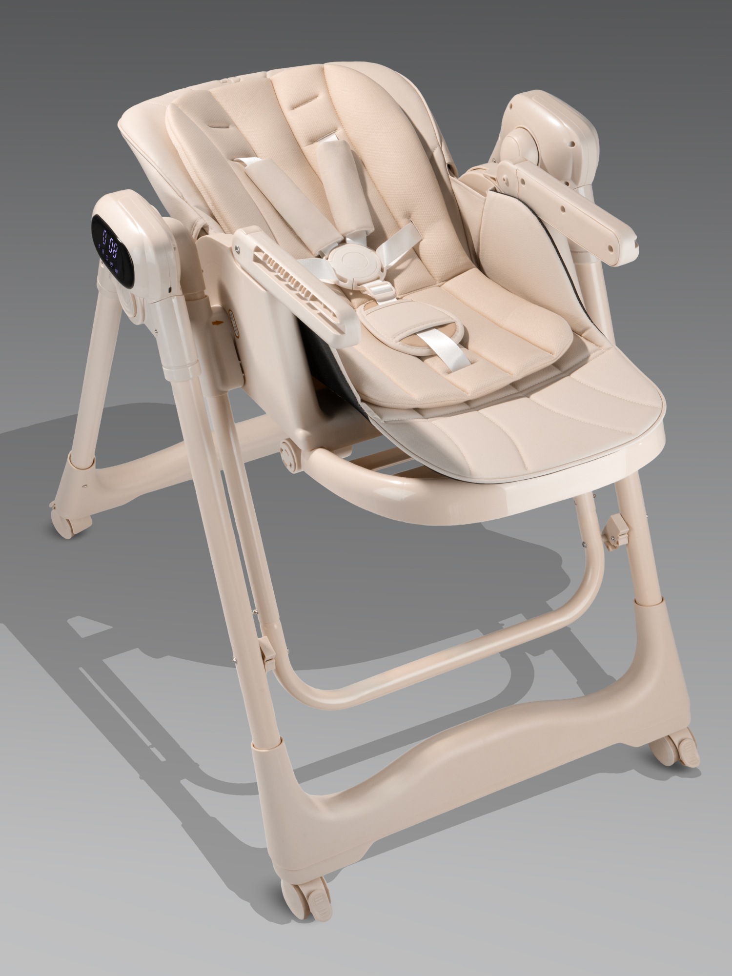 Стульчик для кормления Amarobaby Legacy бежевый - фото 26