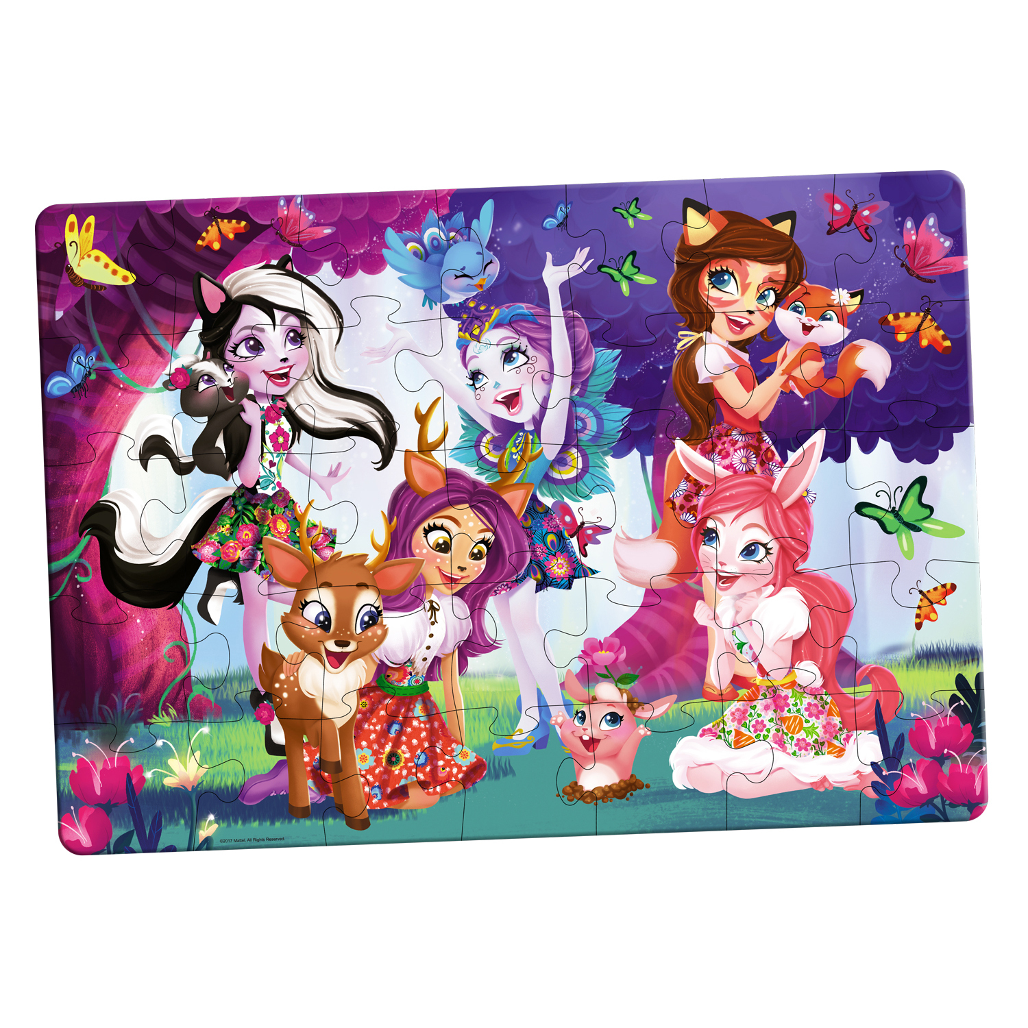 Пазл ORIGAMI Enchantimals классический в ассортименте - фото 4