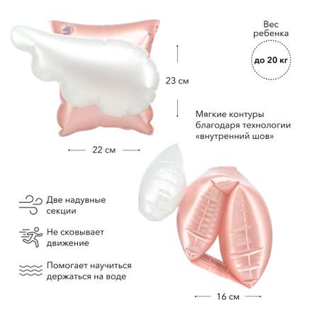 Нарукавники надувные Happy Baby для плавания