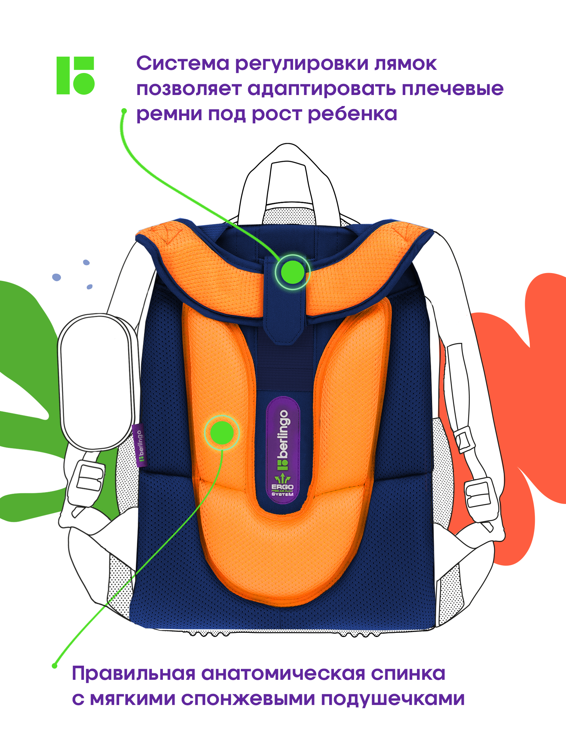 Ранец BERLINGO Meow power - фото 8