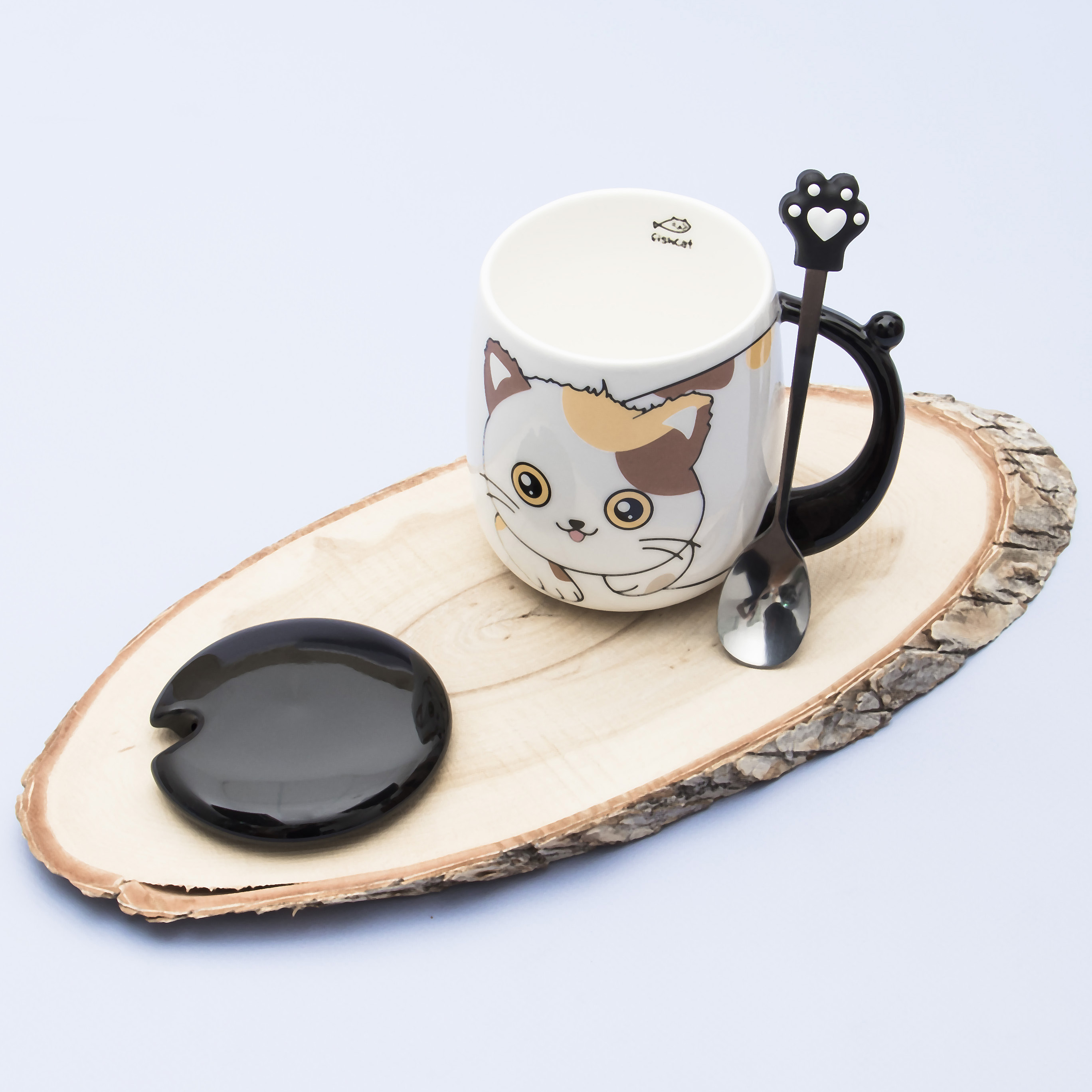 Кружка ЭВРИКА Котик Довольный №4 - фото 3