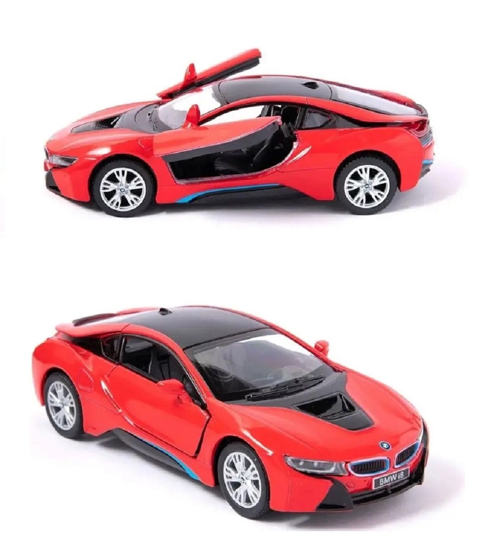Автомобиль KINSMART BMW I8 1:36 КТ5379/7 - фото 1