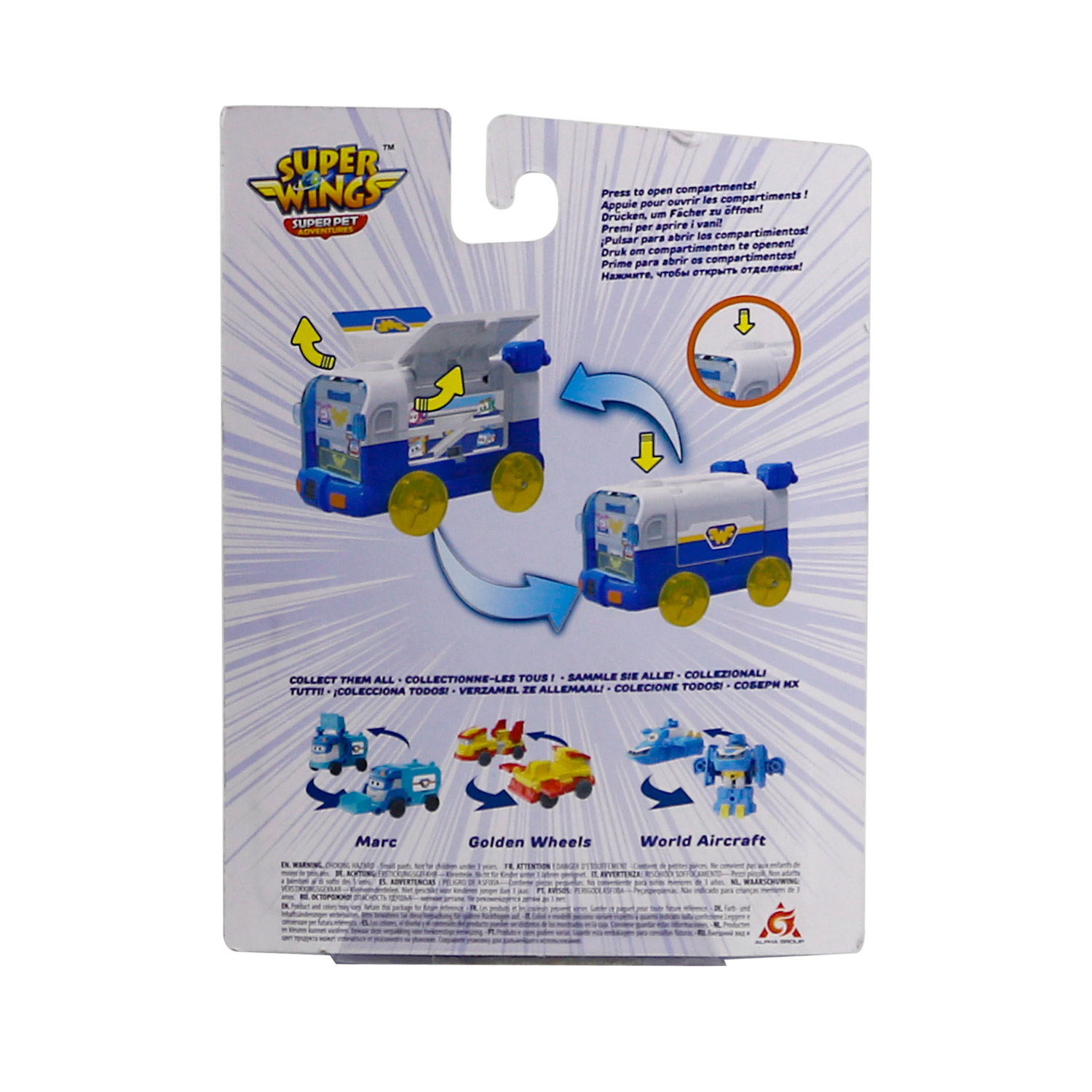 Фигурка Super Wings Мини база Супер Питомцев - фото 4