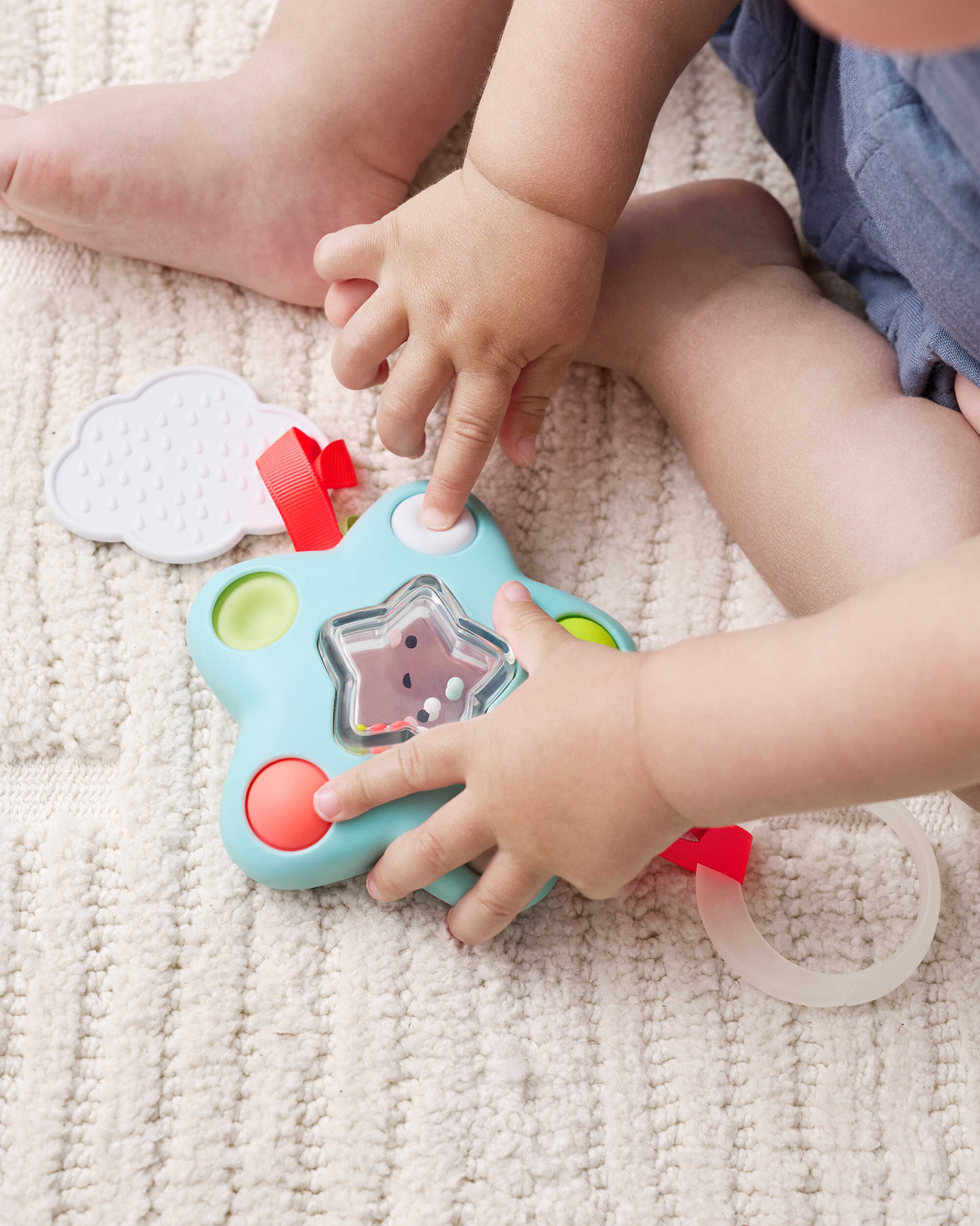 Игрушка Skip Hop подвеска с прорезывателем Звезда - фото 1