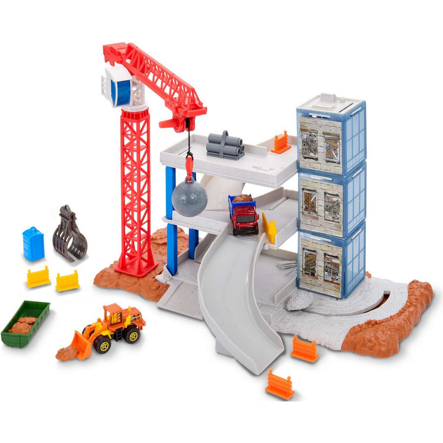 Конструктор Matchbox Снос здания сборная игровая модель - фото 6