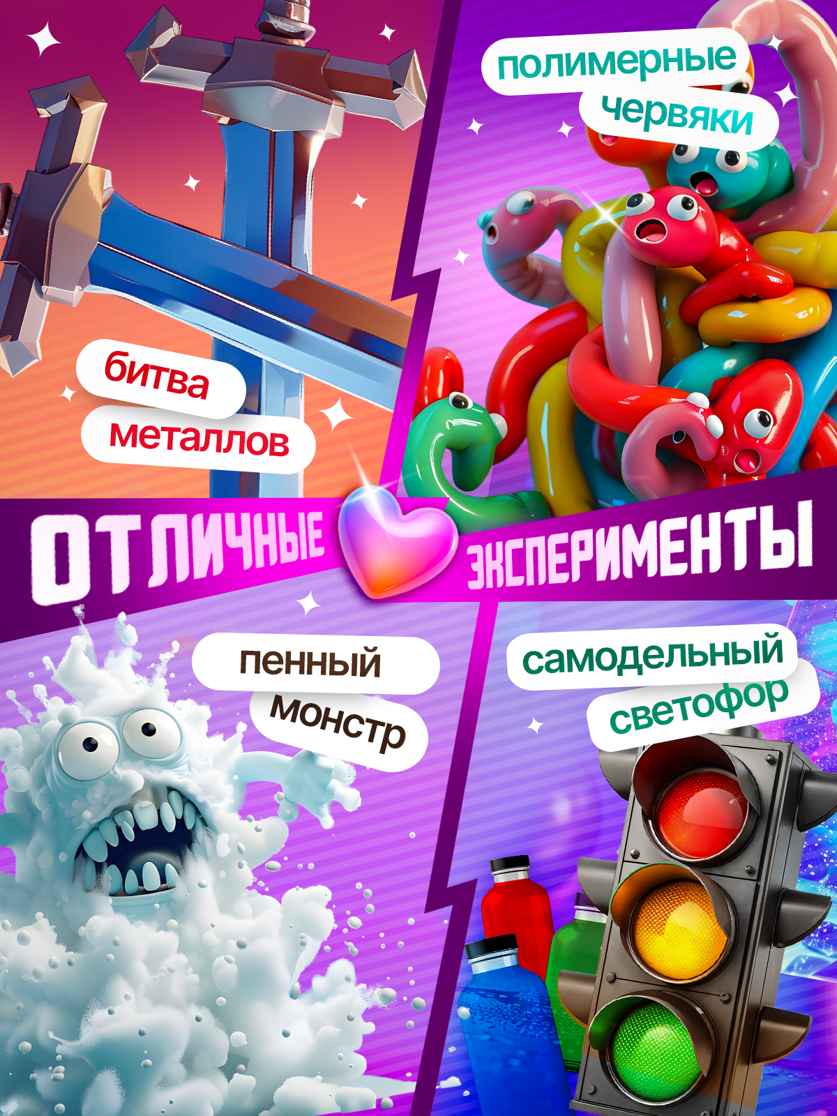 Набор для опытов PandaLab Эксперименты для детей - фото 3
