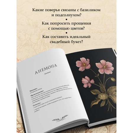 Книга БОМБОРА Флориография. Карманное руководство по викторианскому языку цветов