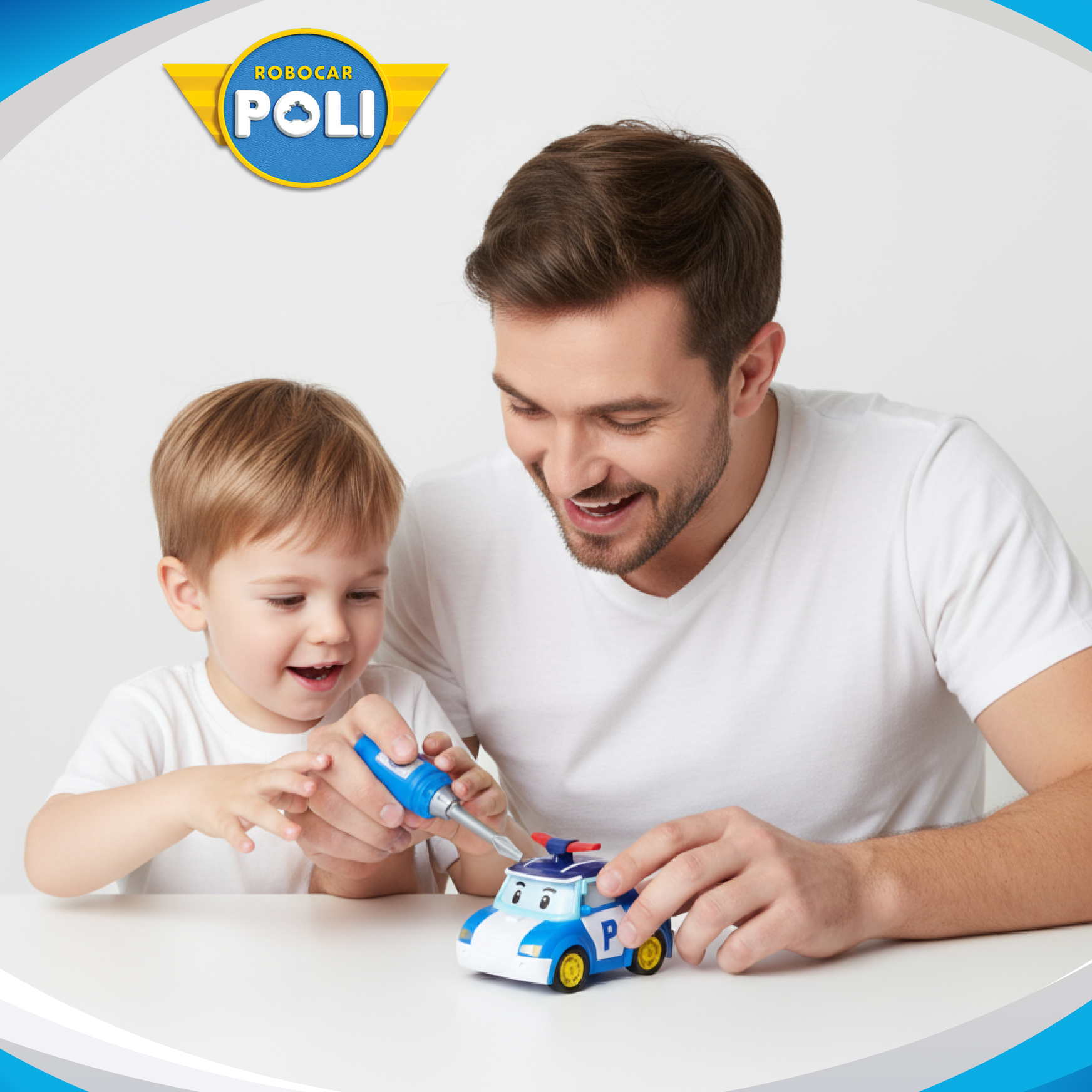 Конструктор РОБОКАР ПОЛИ Машинка "Собери сам Поли!" - фото 6