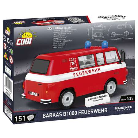 Конструктор COBI Микроавтобус Barkas блочный
