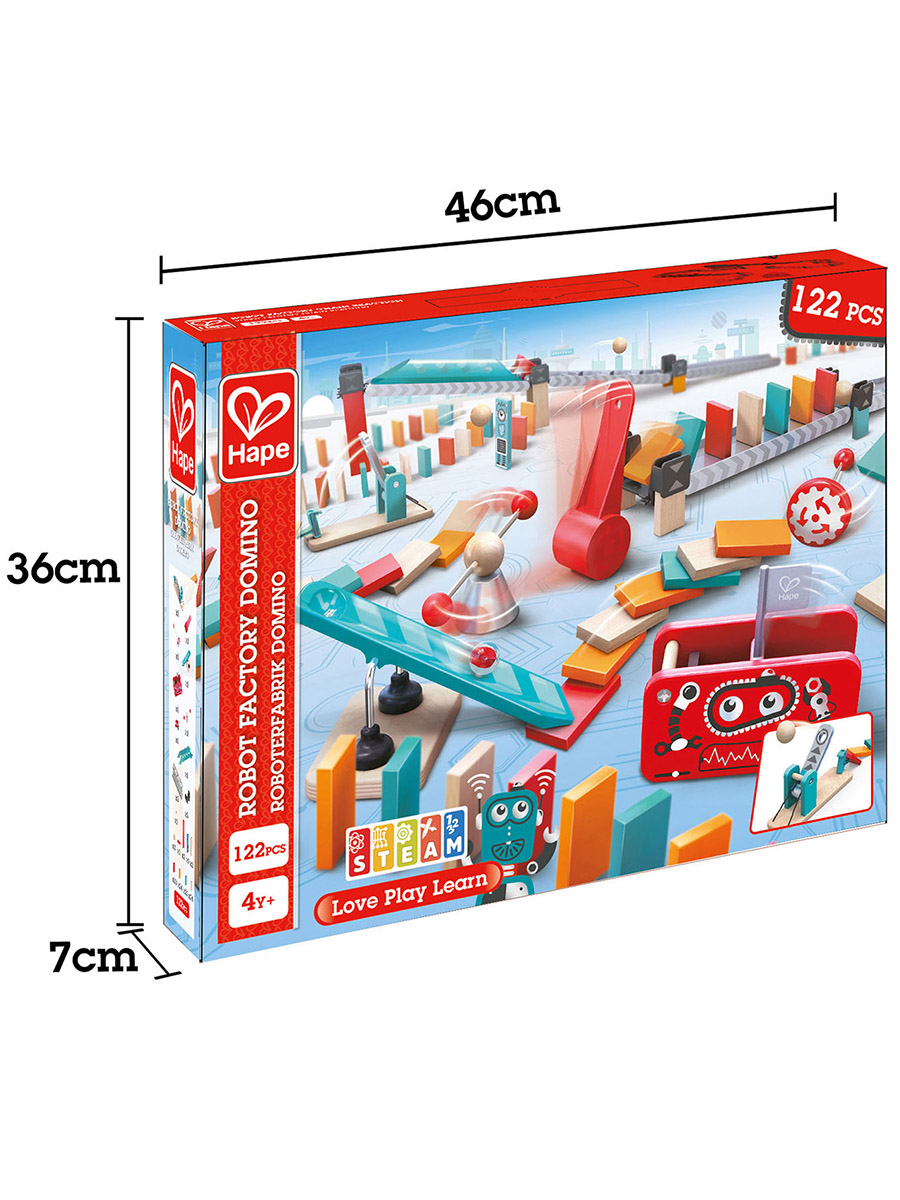 Настольная игра Hape фабрика роботов - фото 15