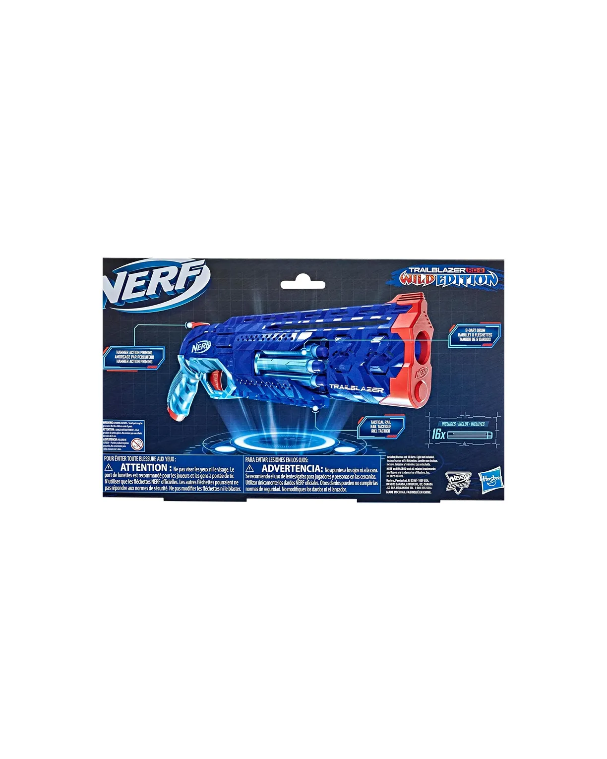 Бластер Nerf Elite Trailblazer wild edition - фото 5