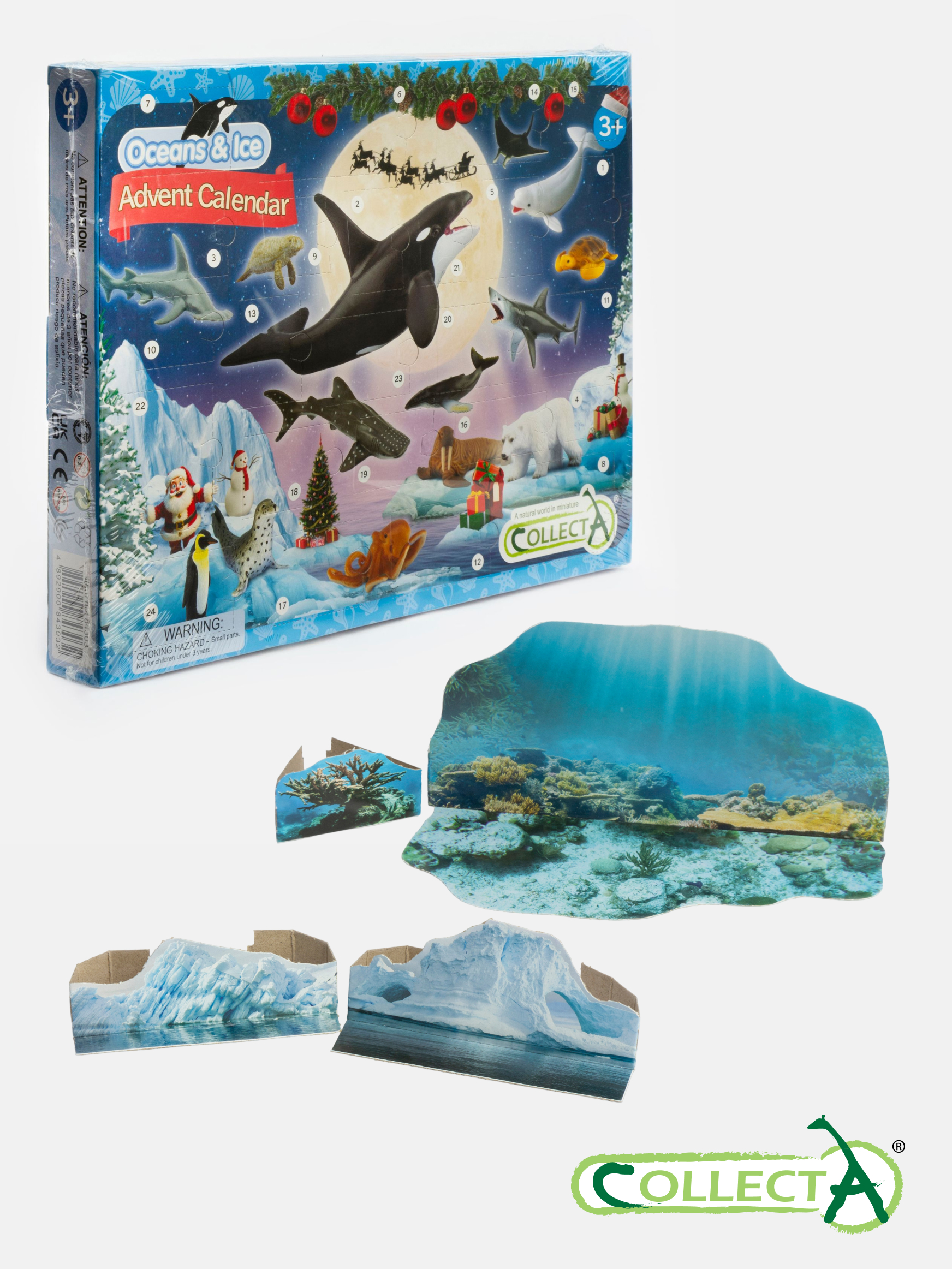 Игровой набор Collecta Подводные жители 24 шт. 30 см - фото 9