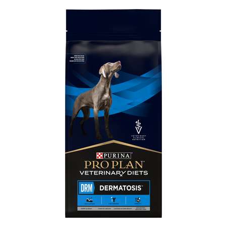 Корм для собак Purina Pro Plan Veterinary diets DRM при дерматозах 12кг