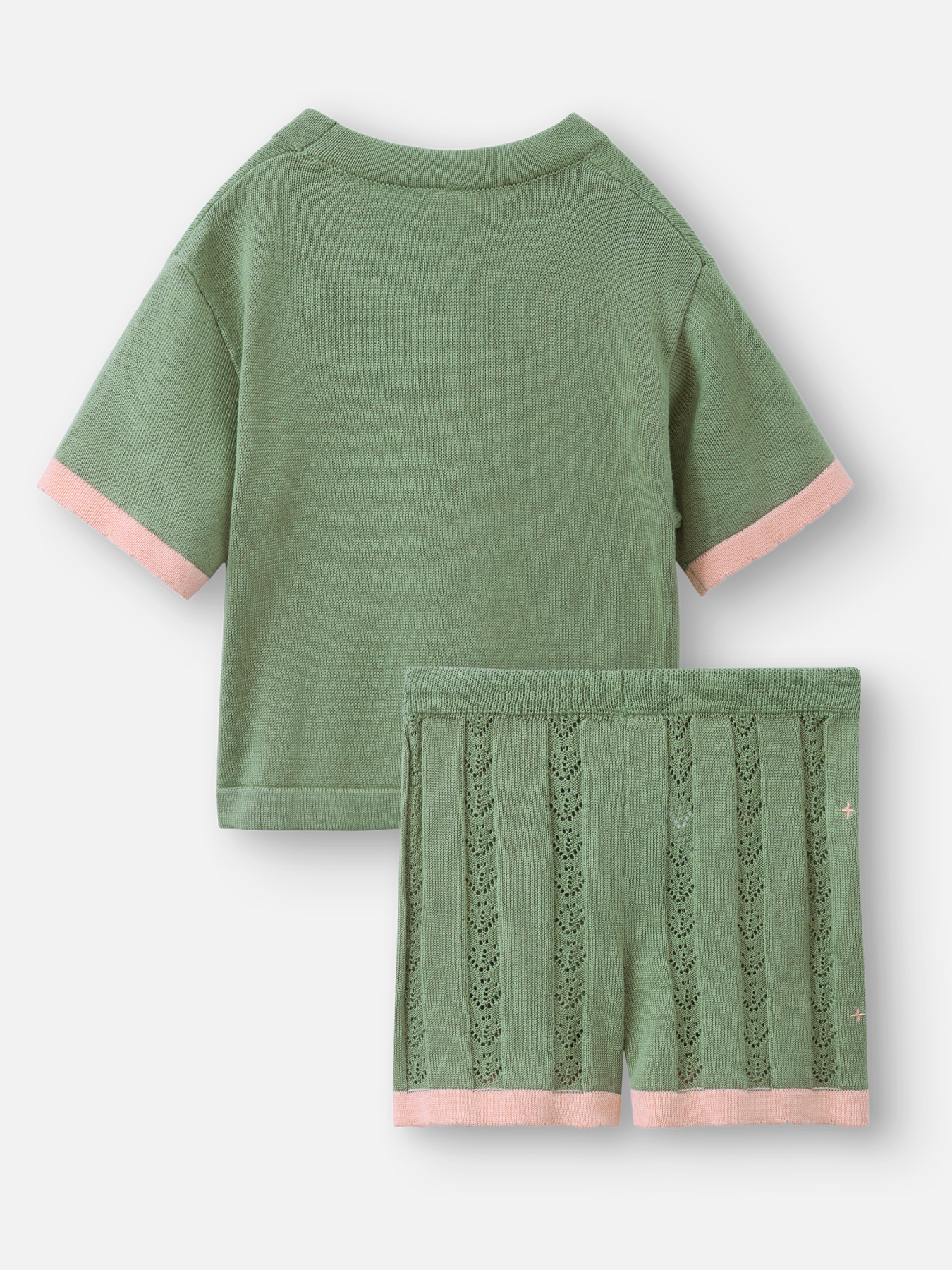 Футболка и шорты Happy Baby 88684-0_light-green - фото 3