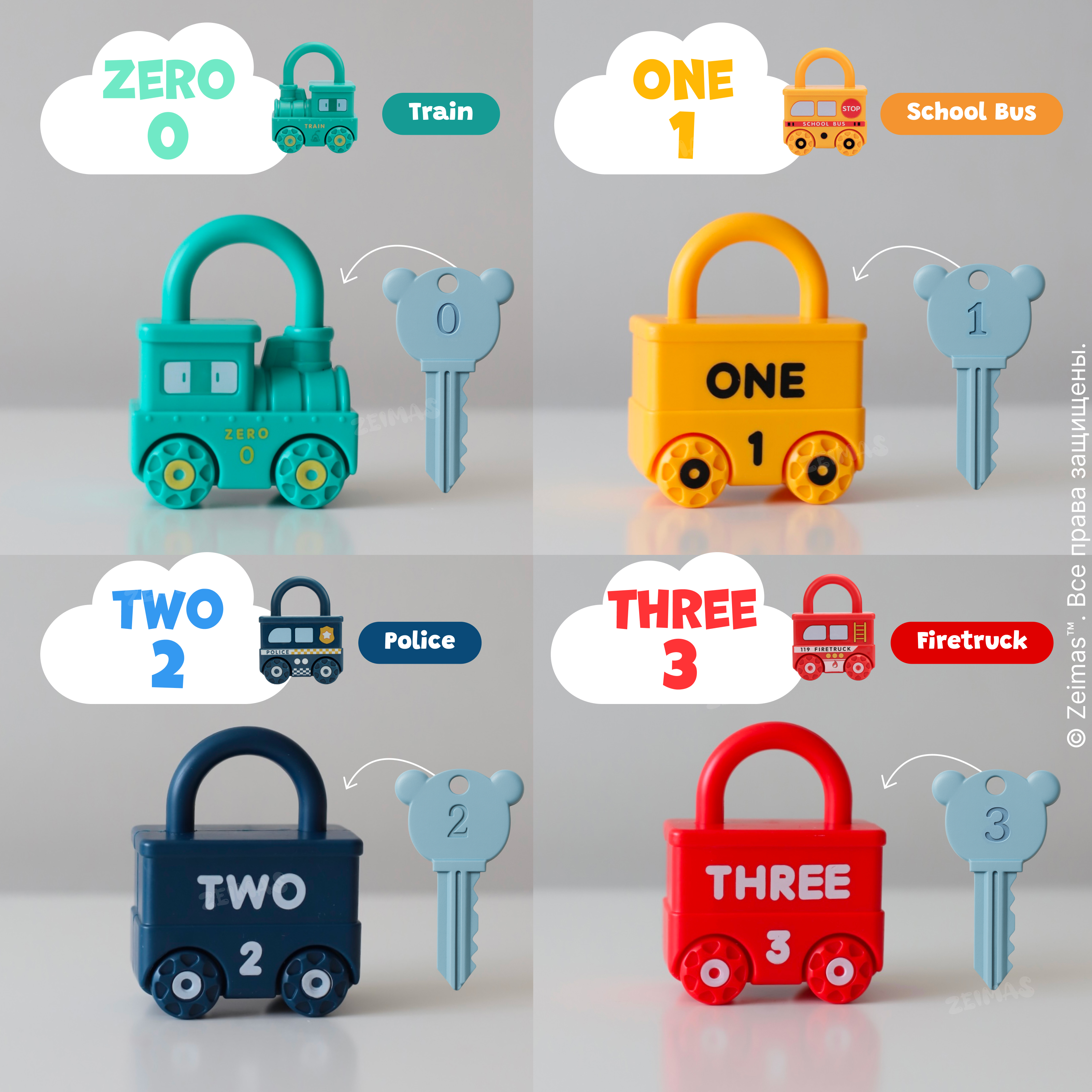 Игрушка Zeimas ключики - фото 7