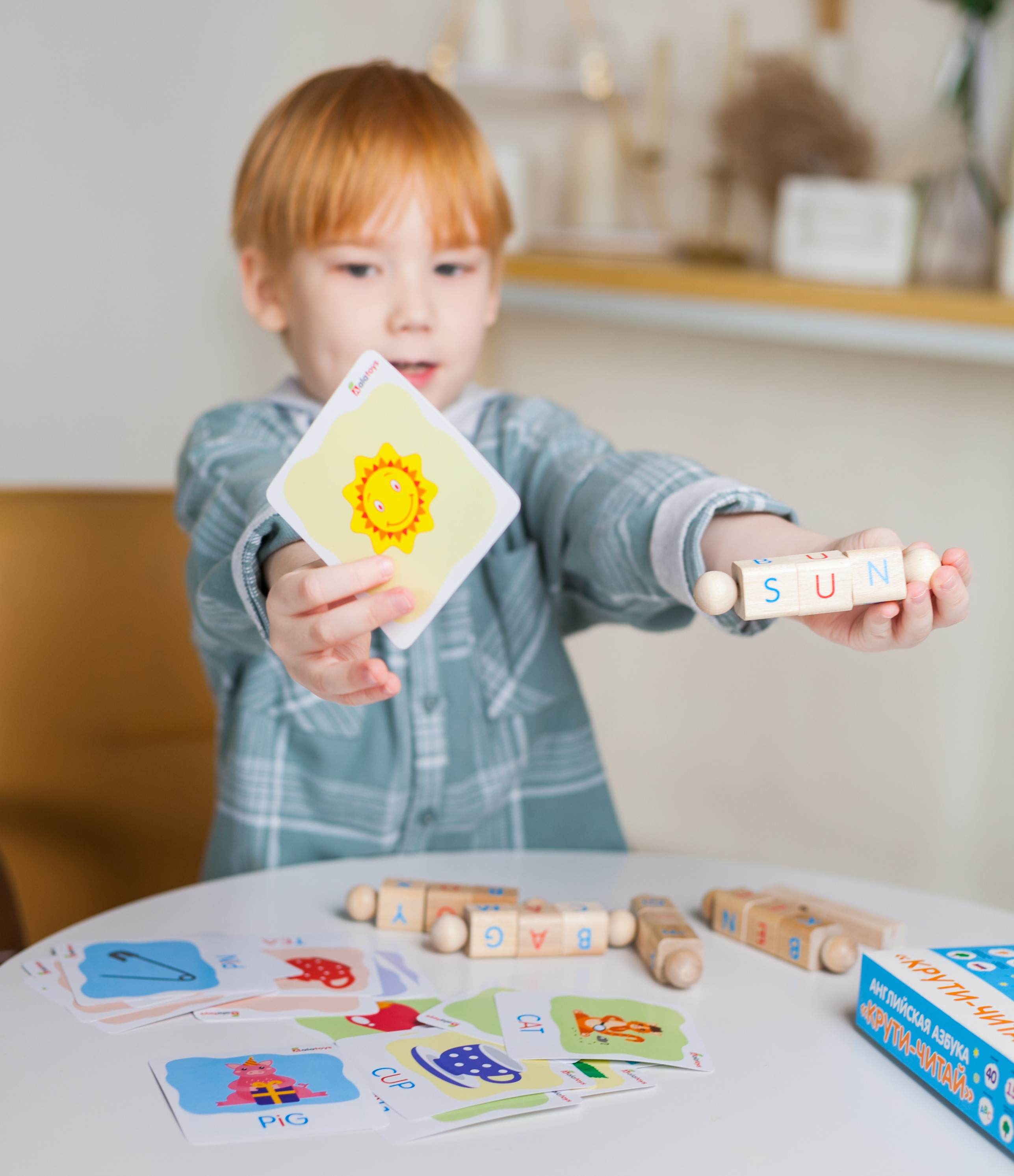 Настольная игра Alatoys Азбука на английском в ассортименте - фото 10