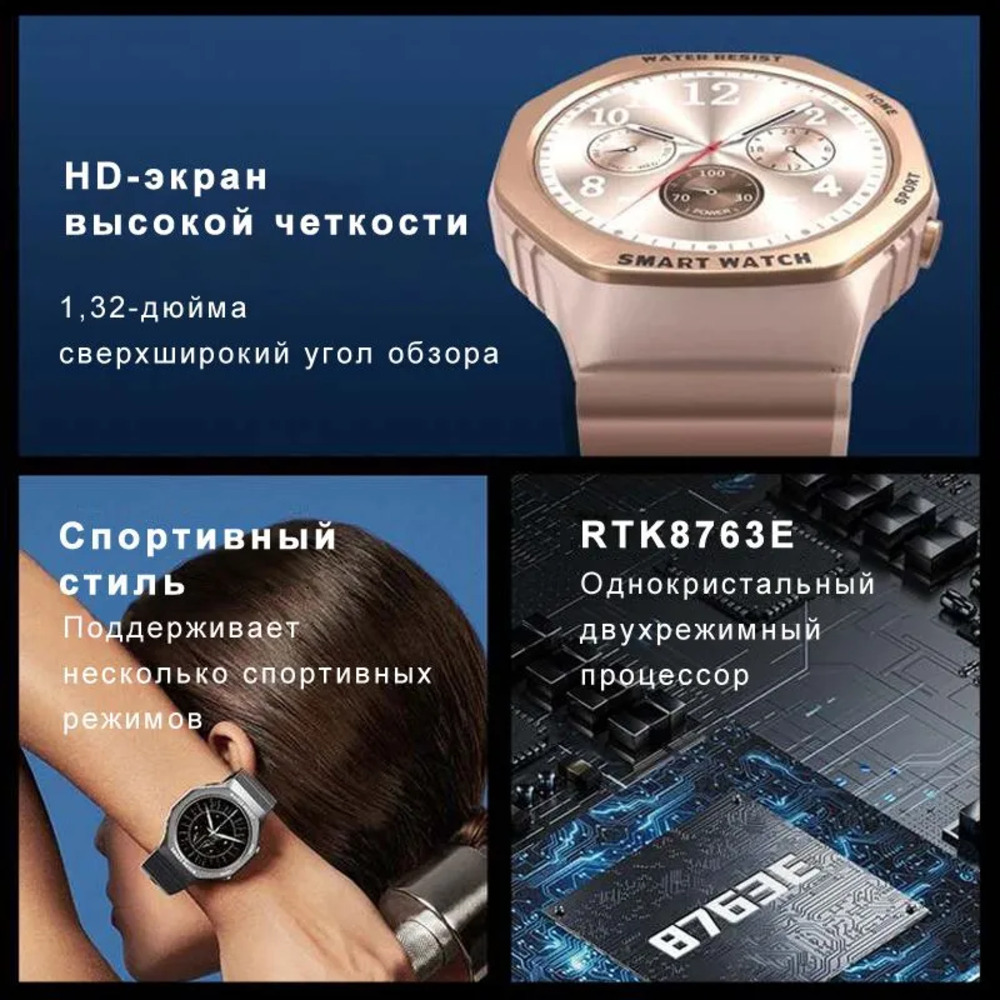 Смарт-часы CheckME Smart CheckME Smart CMSH80RPP - фото 2