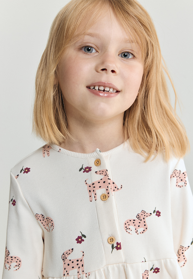 Платье artie W25M10PL-1457D/Молочный - фото 6