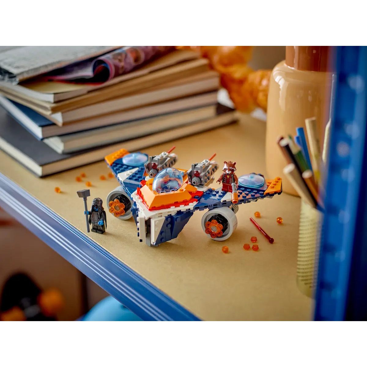 Конструктор LEGO Marvel Super Heroes Rockets Warbird vs Ronan 290 дет. - фото 10