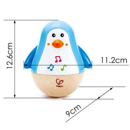 Игрушка Hape неваляшка Пингвин