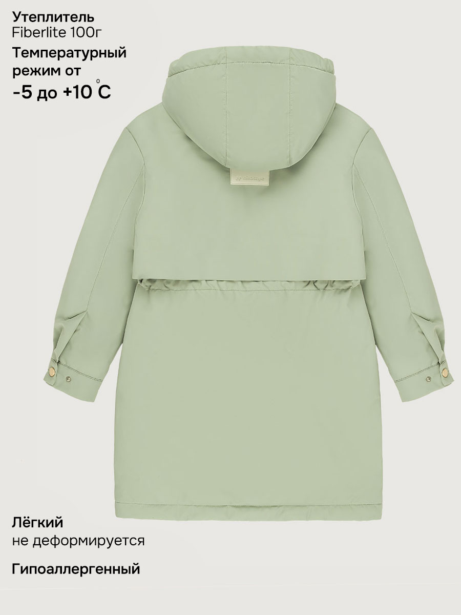 Парка NIKASTYLE 5м3826 фисташка - фото 6