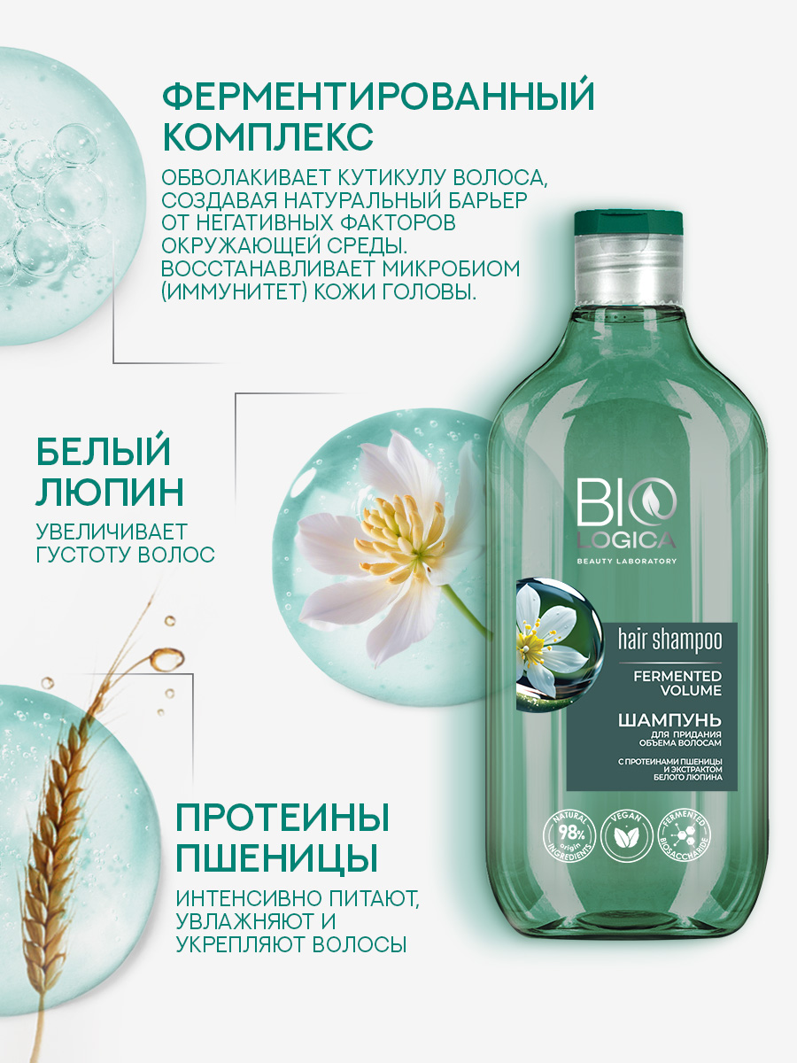 Шампунь Biologica 500 мл - фото 4