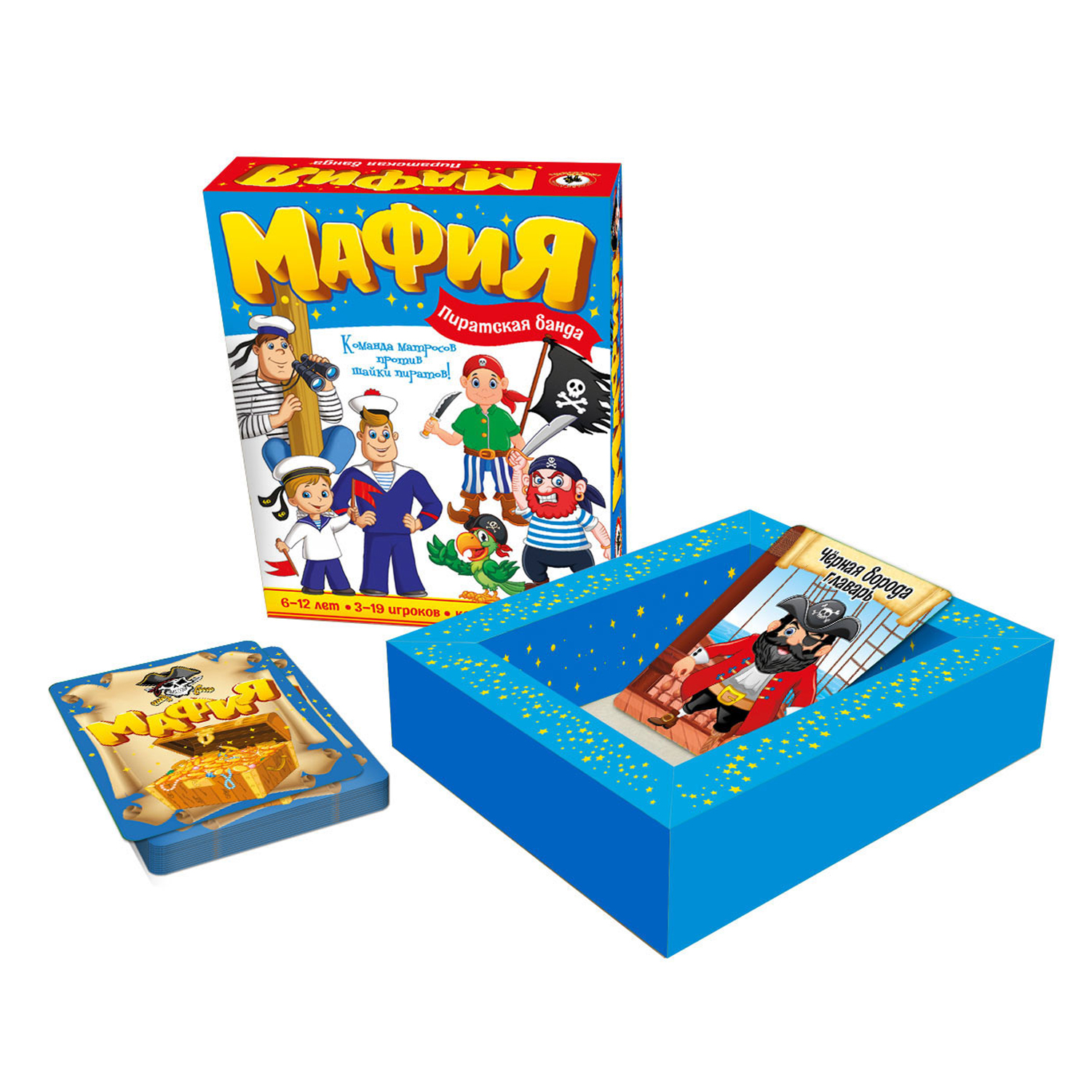 Настольная игра Русский стиль Мафия Пиратская банда - фото 2