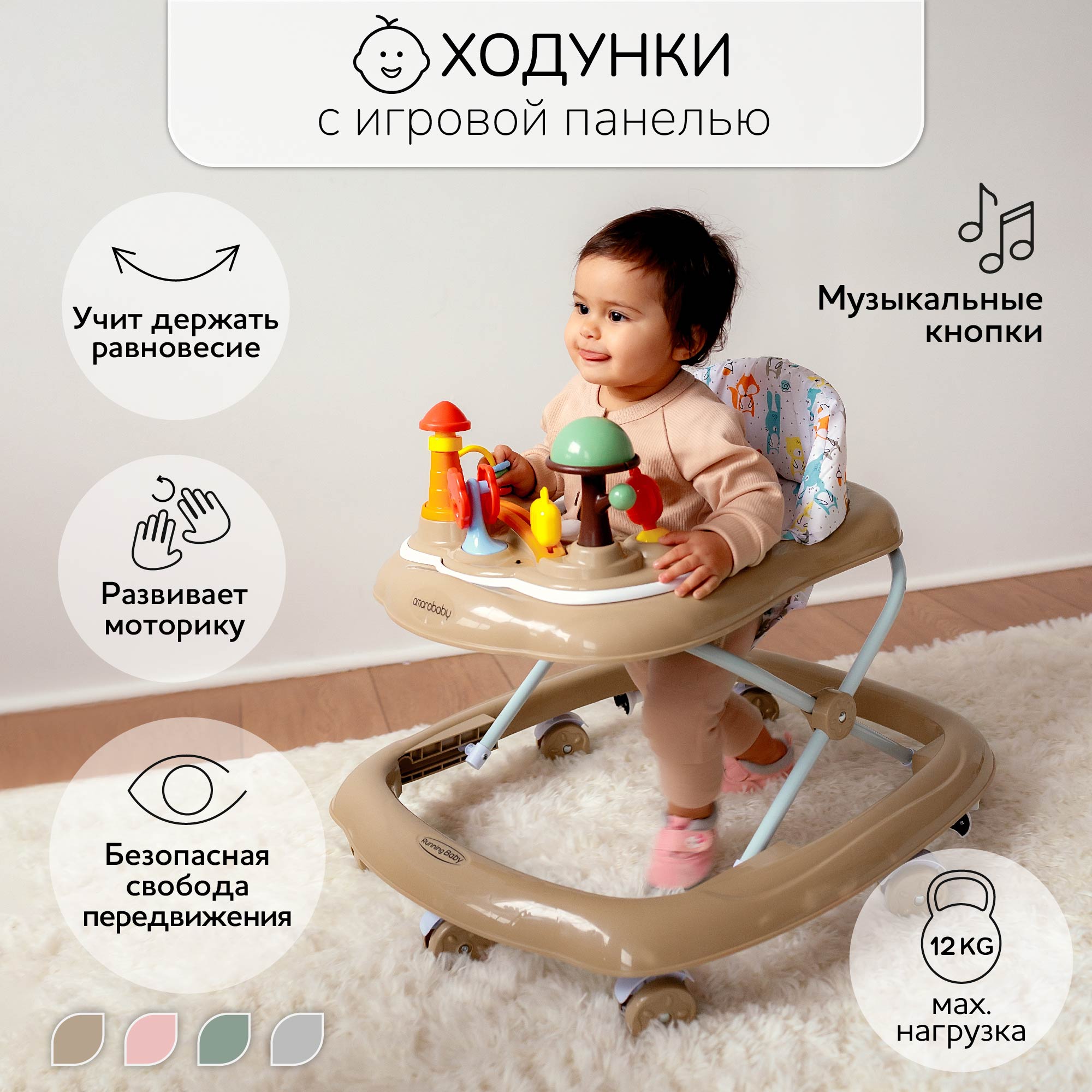 Ходунки Amarobaby - фото 2