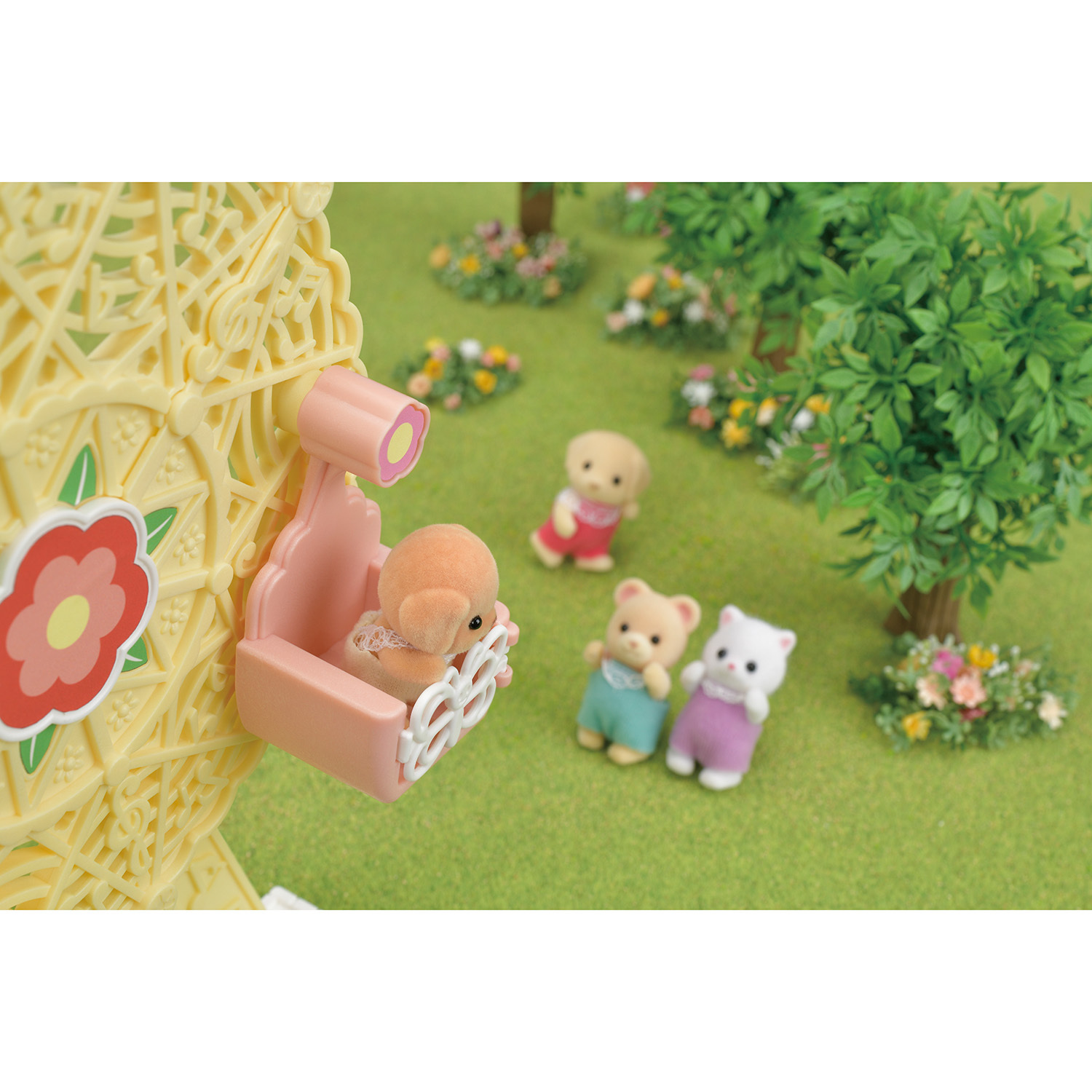 Игровой набор Sylvanian Families Колесо обозрения - фото 9