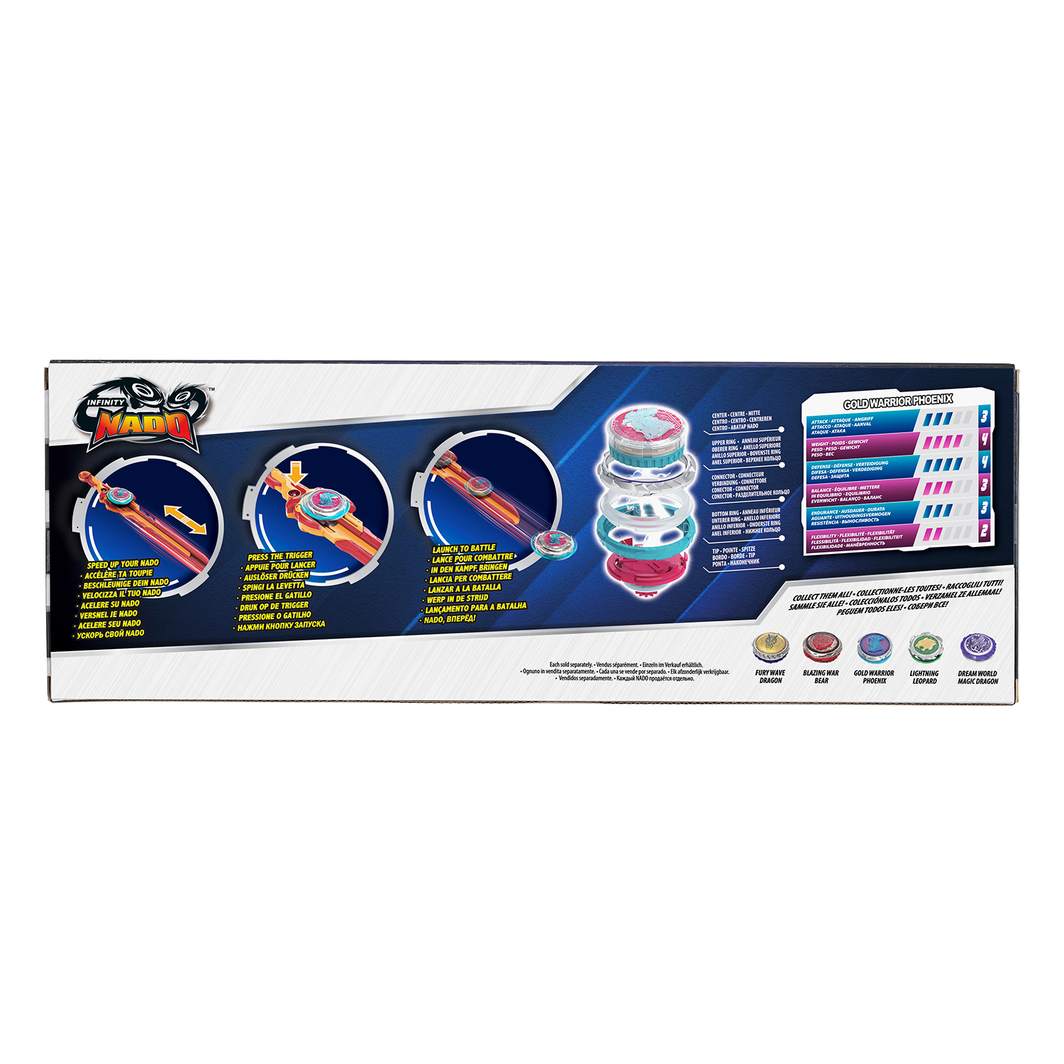 Игровой набор Infinity Nado GoldPhoenix ЭпикЛончерСтандарт - фото 4