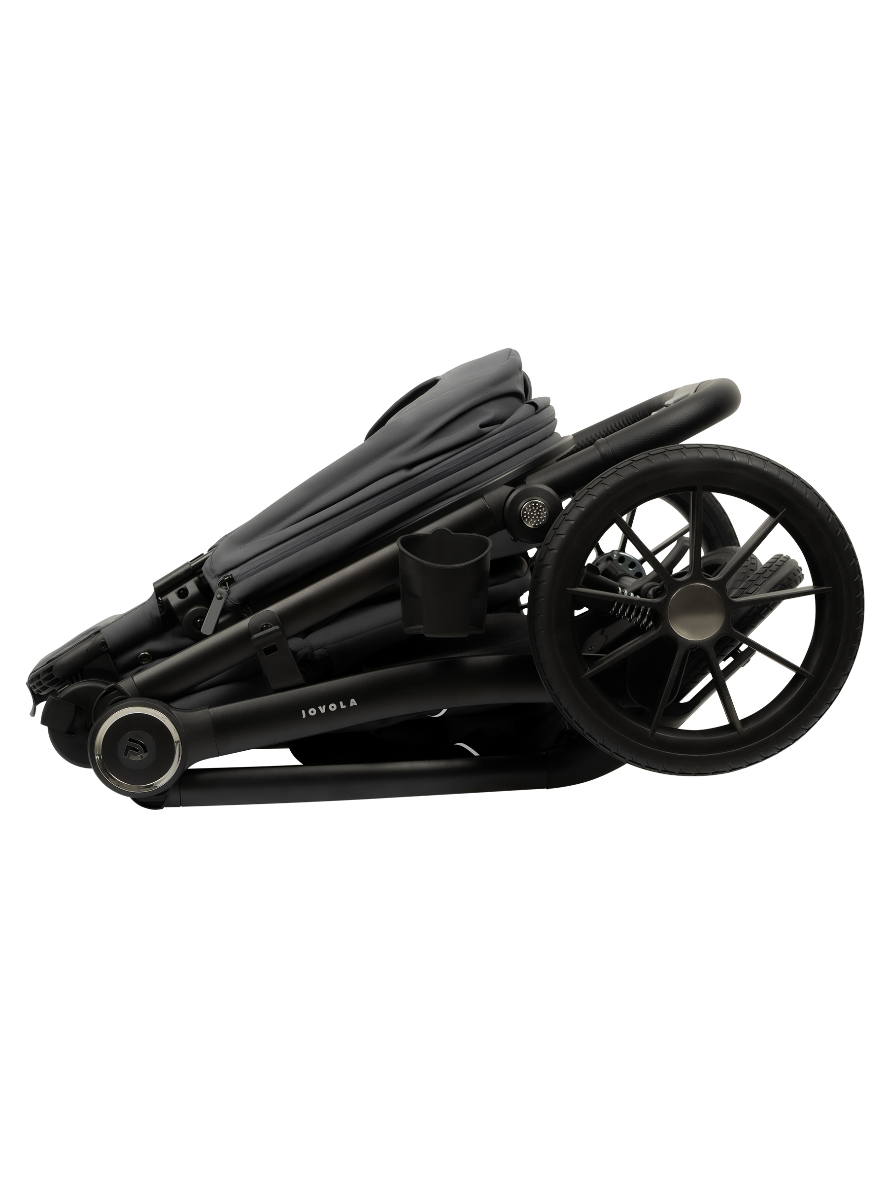 Коляска прогулочная JOVOLA LYRA серый - фото 42